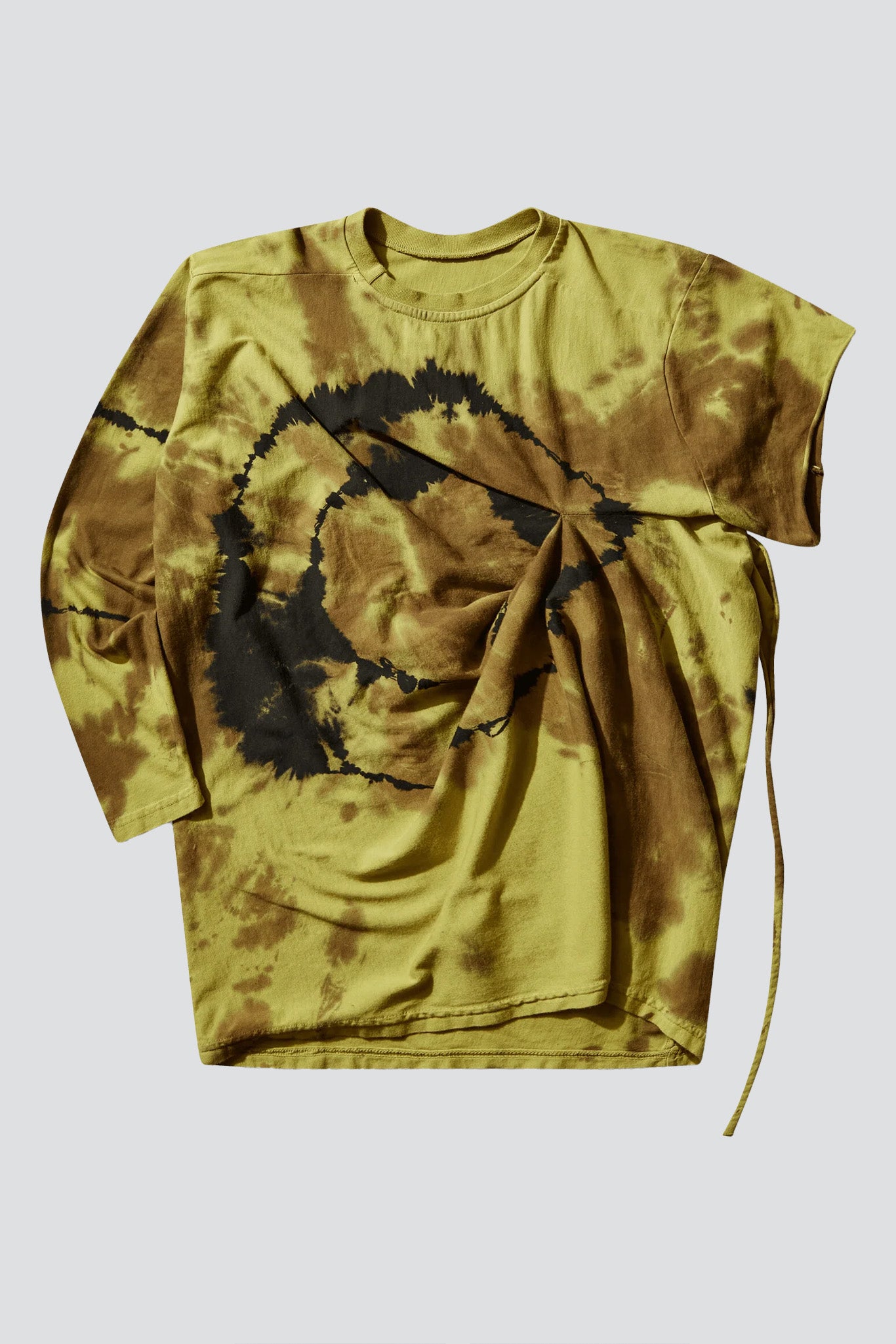 Tie Dye Shifted Sleeve Top