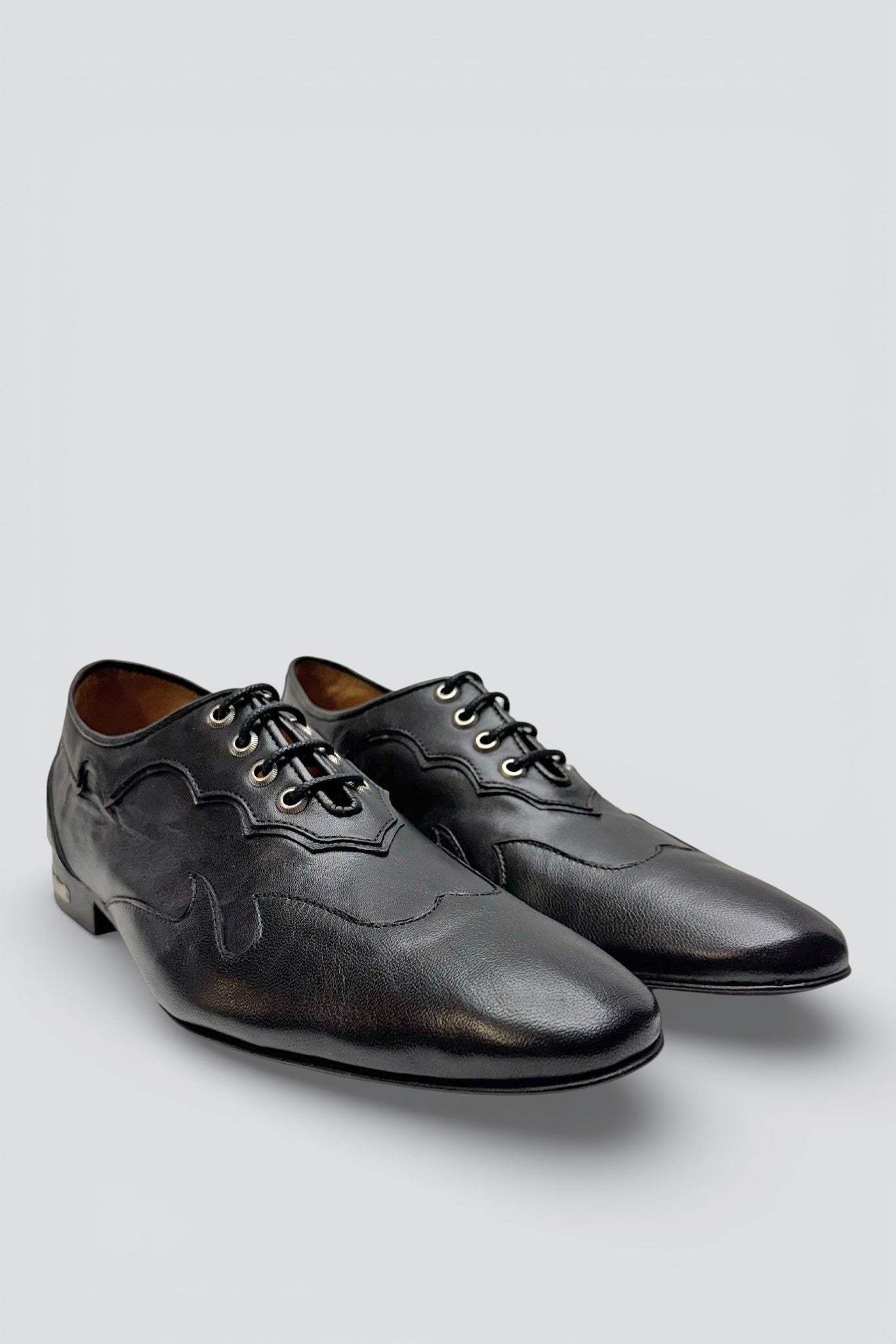 Black Soft Leather AJ1478 Shoe - Toga Virilis – Assembly New York