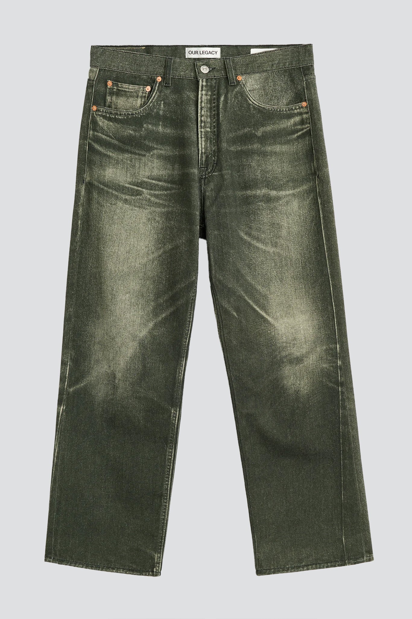 Digital Black Aura Third Cut Jeans