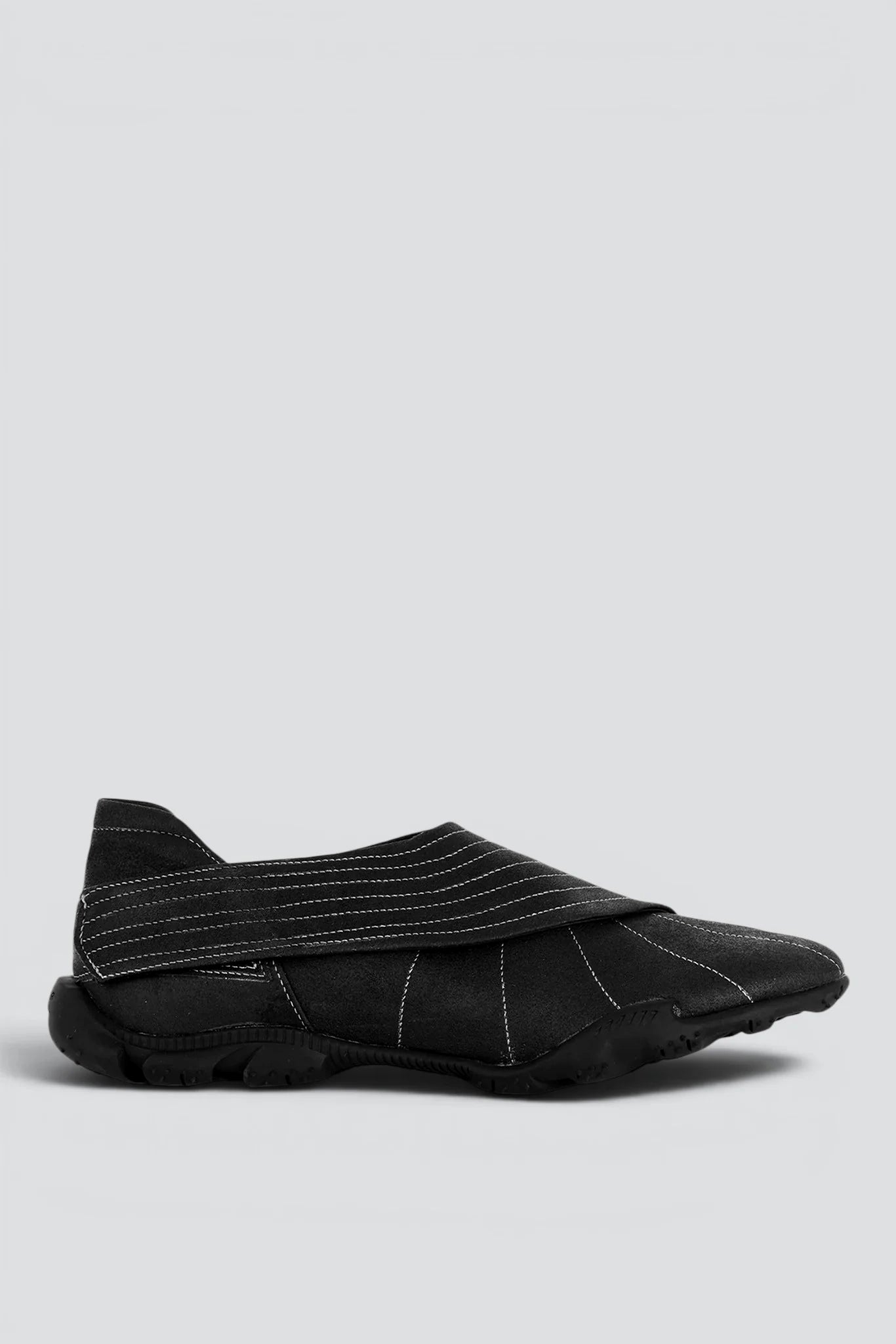 Upcycled Black Wrap Sneaker