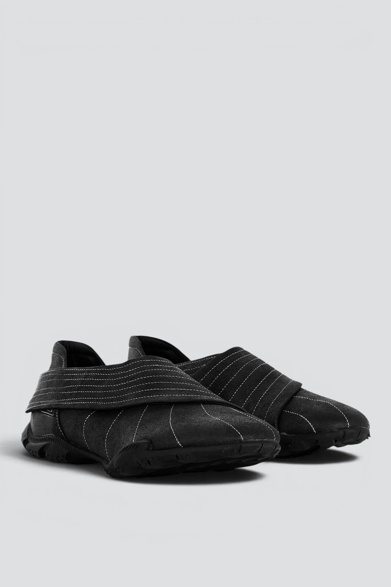 Upcycled Black Wrap Sneaker