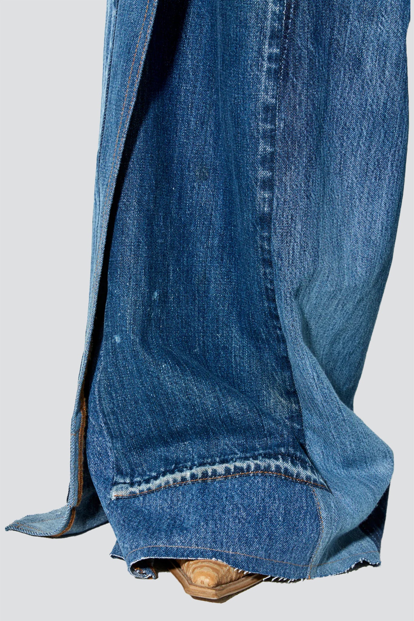 Upcycled Denim Palmsprings Pant