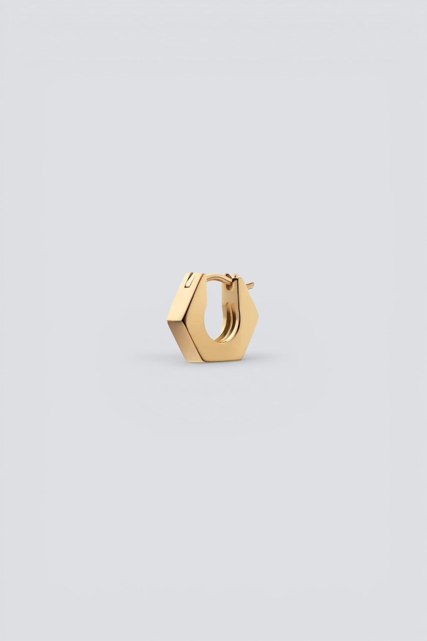 Gold Vermeil Utility Huggie Earring
