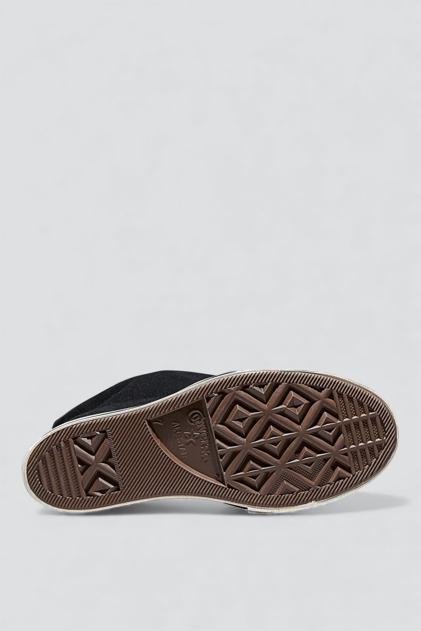 Black Converse All Star XHi Slouch Wedge