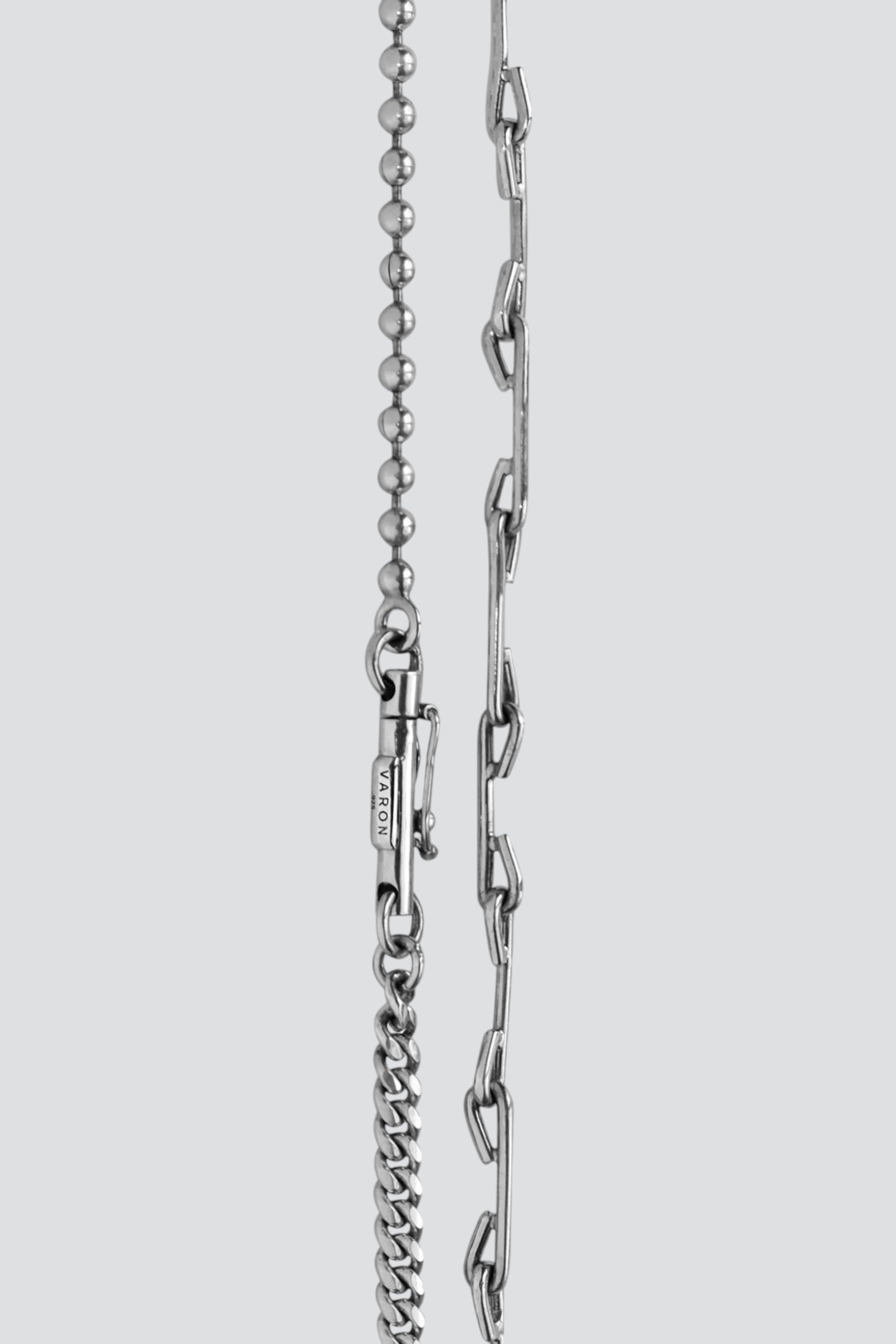 Sterling Silver Grapas Mix M Necklace