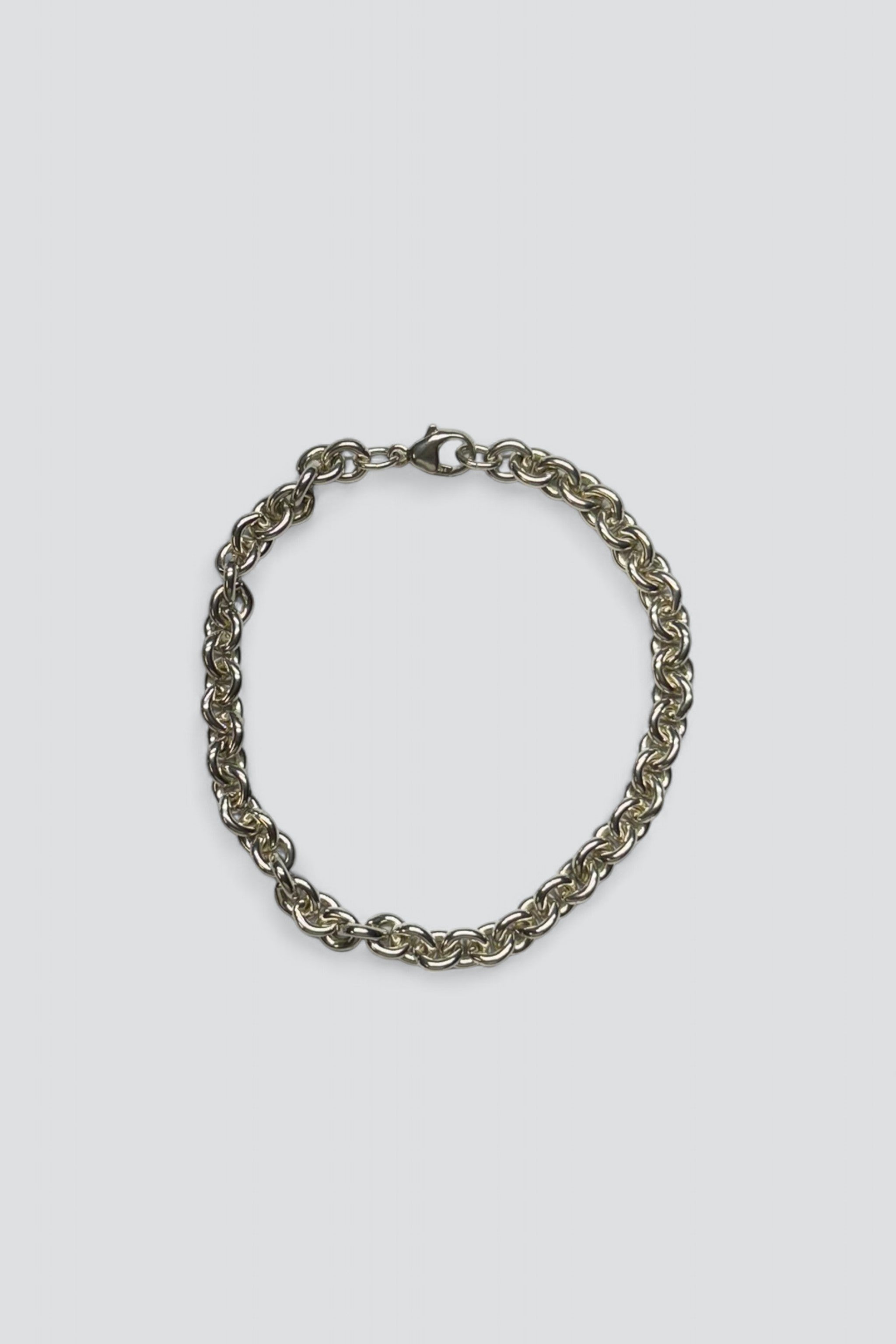 Sterling Silver Rolo Bracelet
