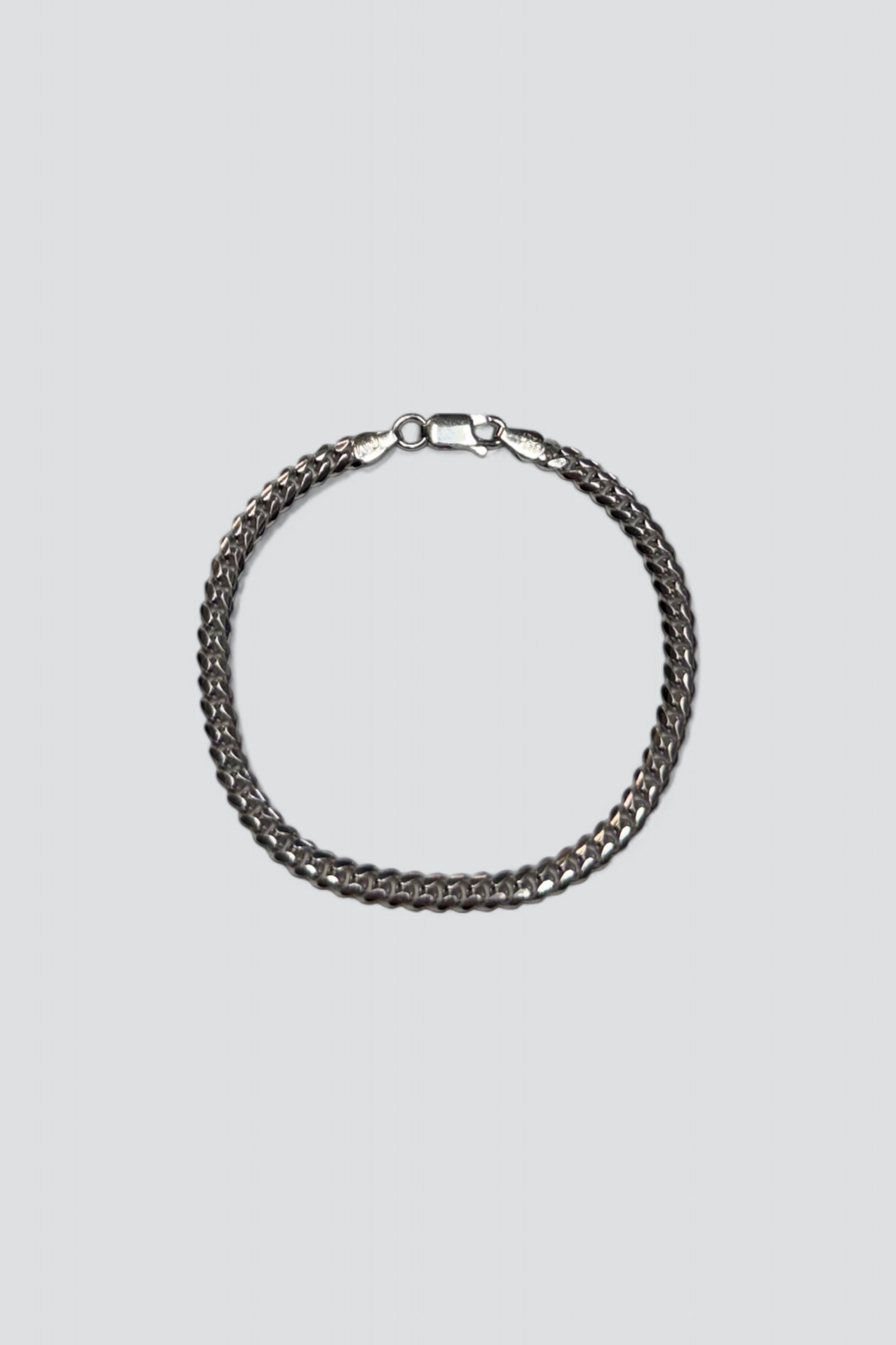 Sterling Silver Cuban Link Bracelet