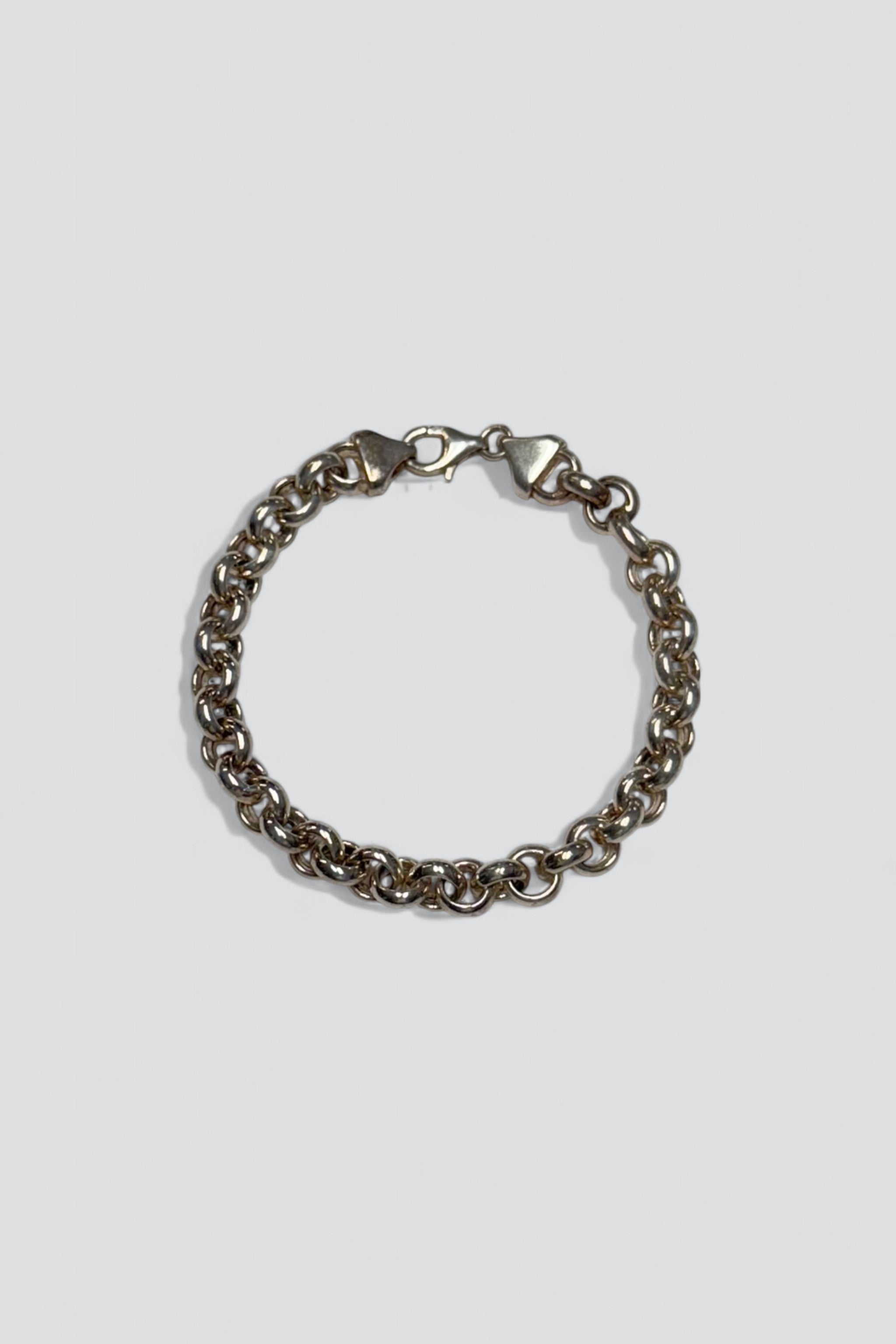 Sterling Silver Rolo Chain Bracelet