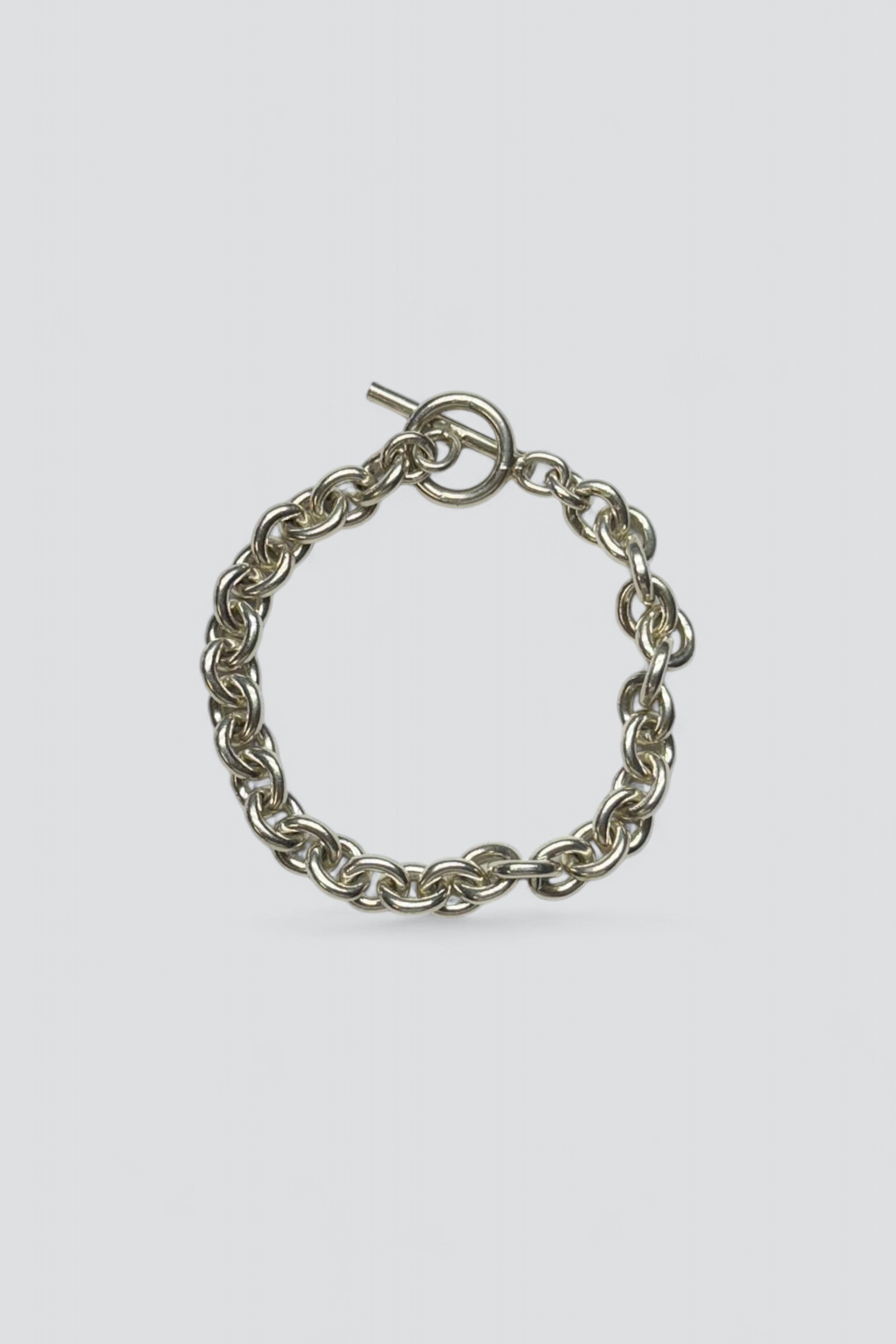 Sterling Silver Chunky Toggle Cable Chain