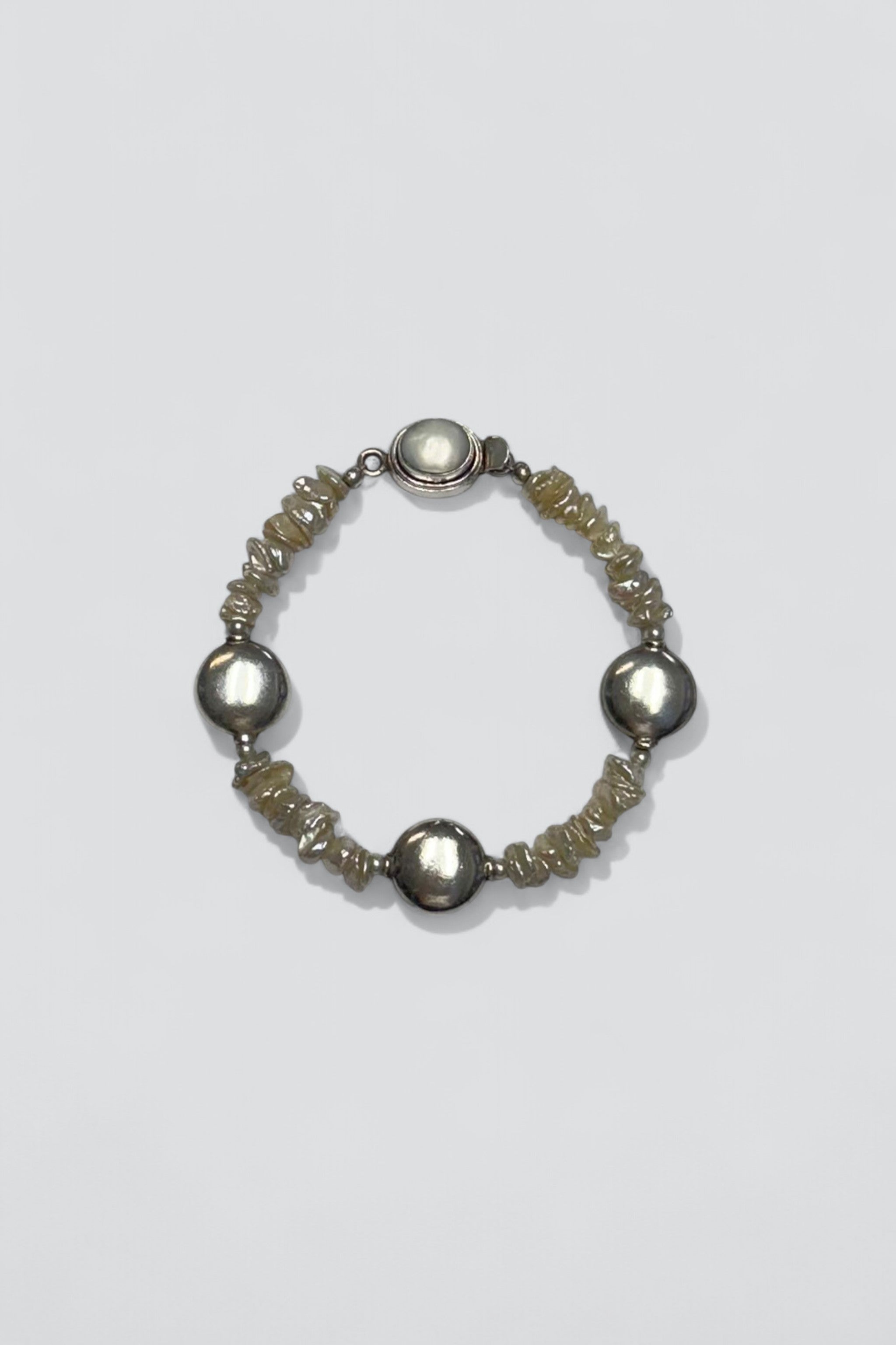 Sterling Silver Double Link Bracelet