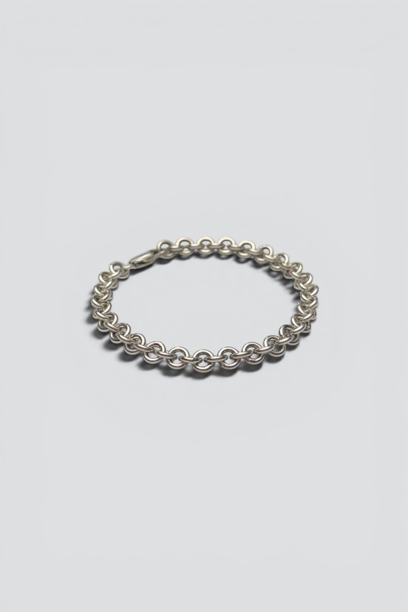 Sterling Silver Heavy Cable Chain Bracelet