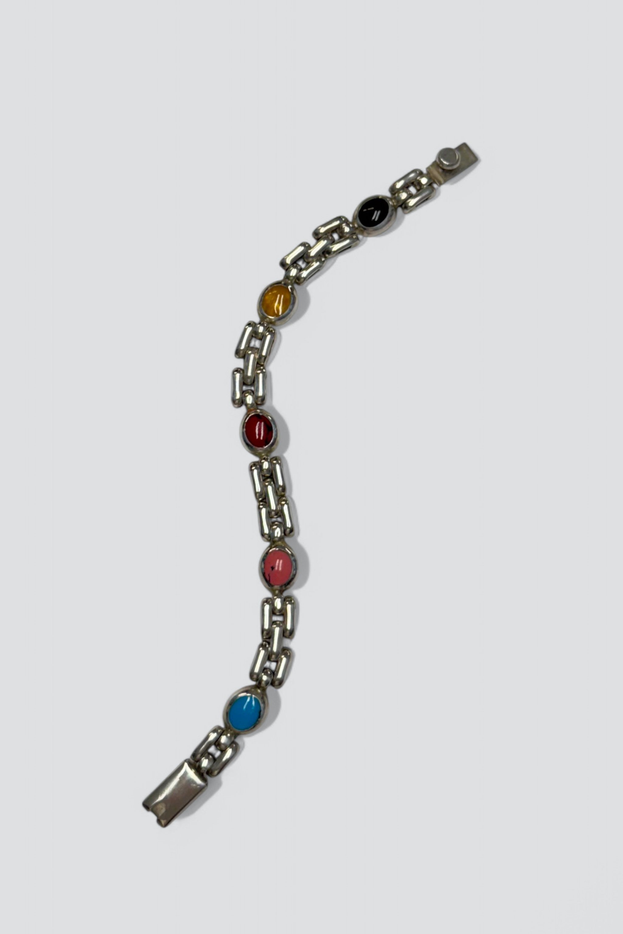 Sterling Silver Gemstone Bracelet