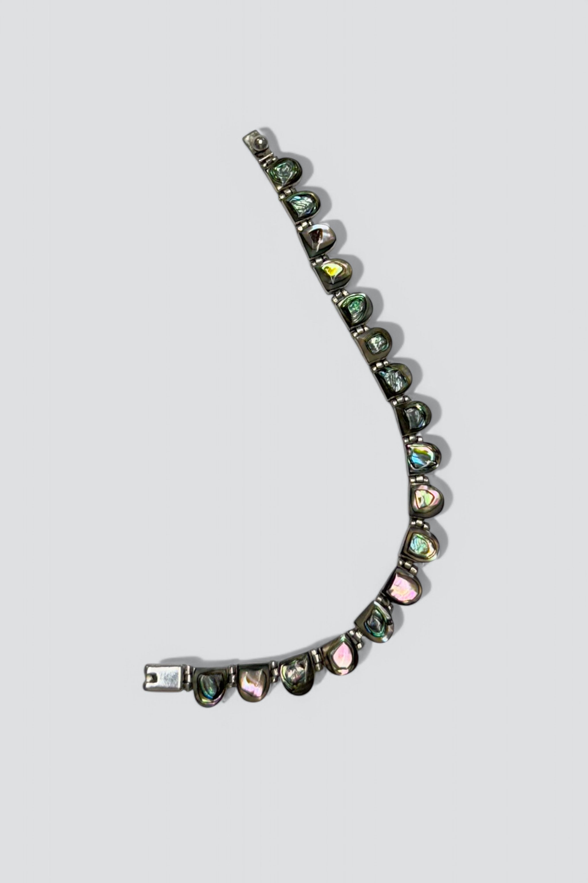 Sterling Silver Abalone Bracelet