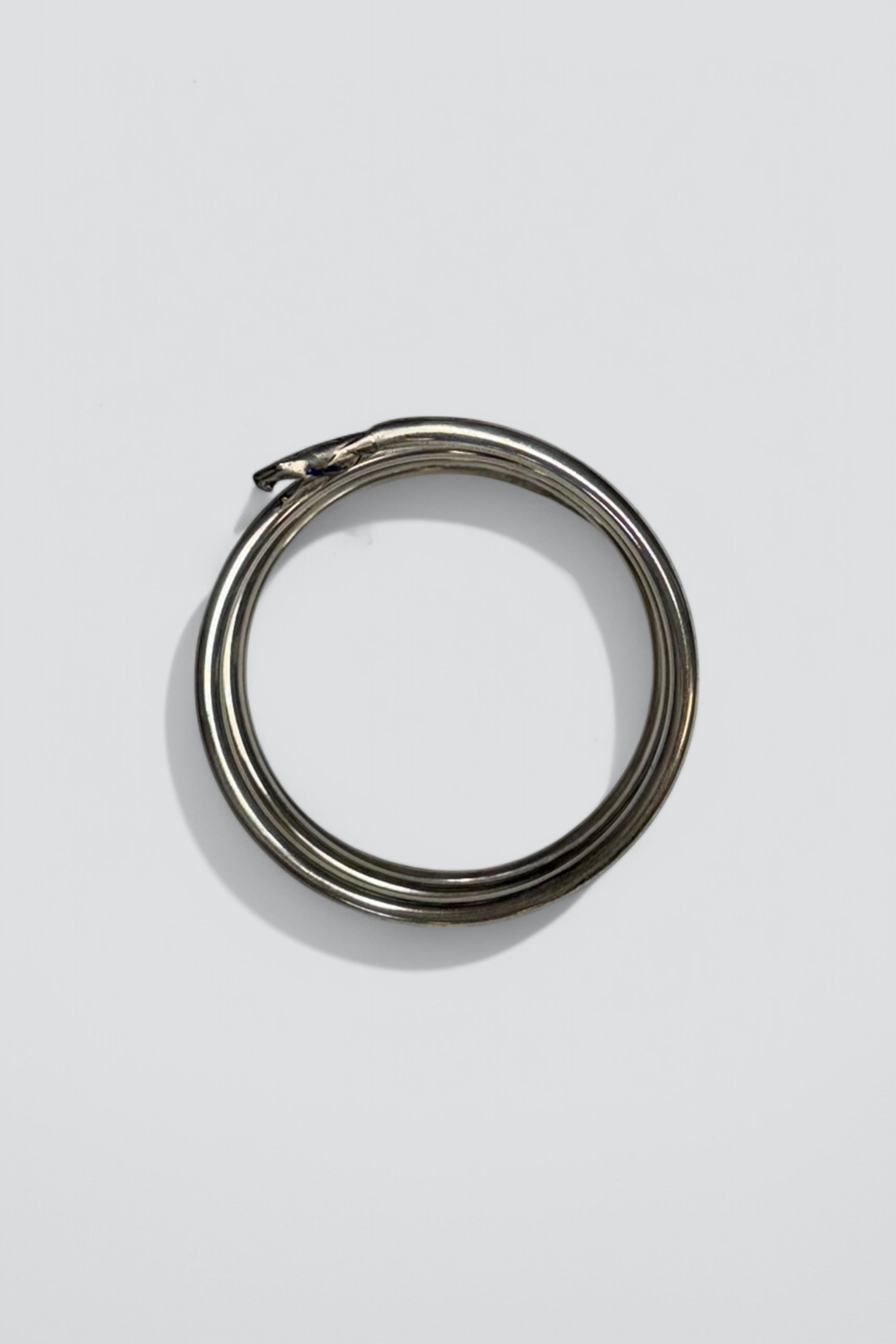 Sterling Silver Snake Coil Bracelet