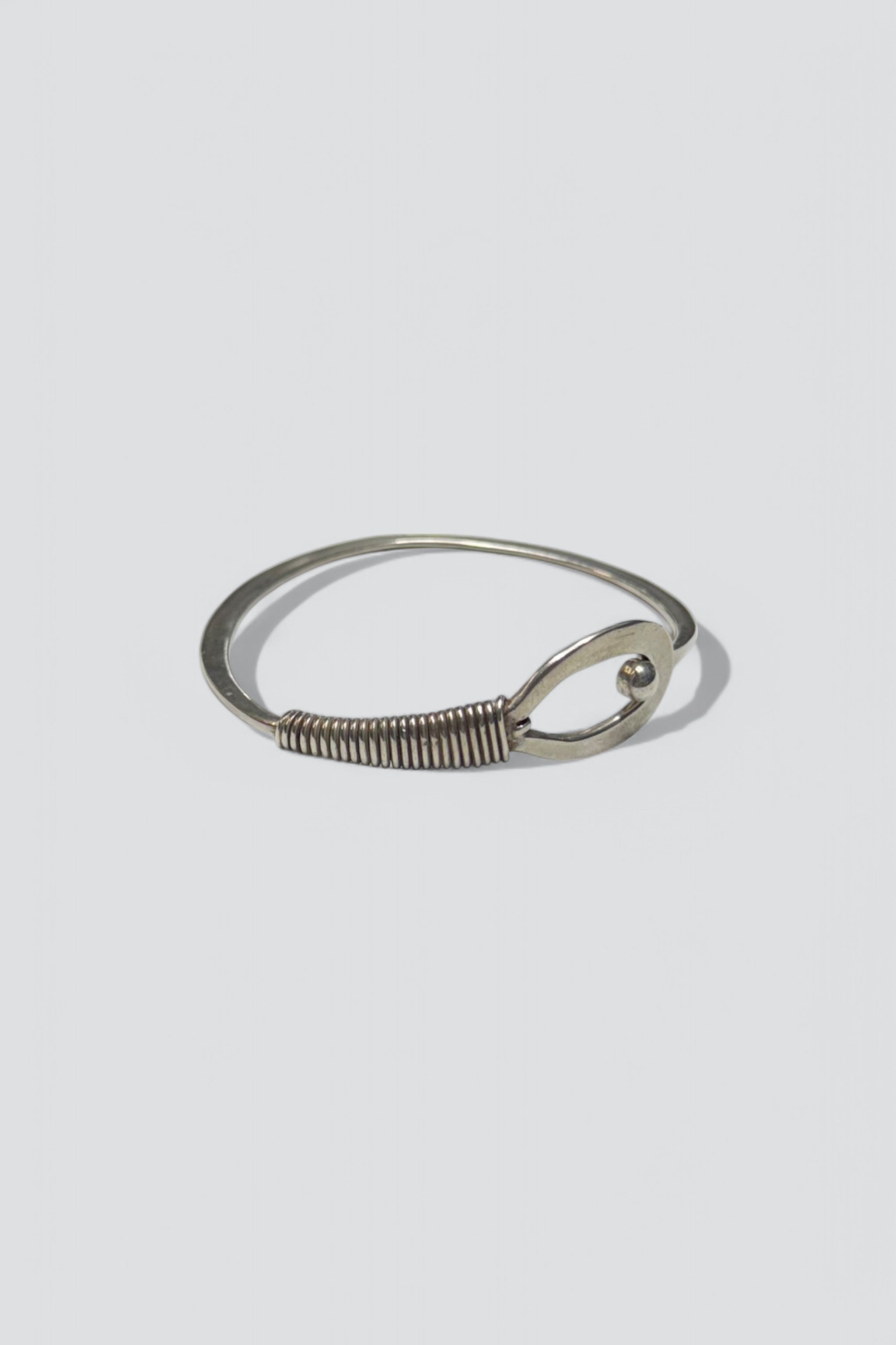 Sterling Silver Tension Lock Bracelet