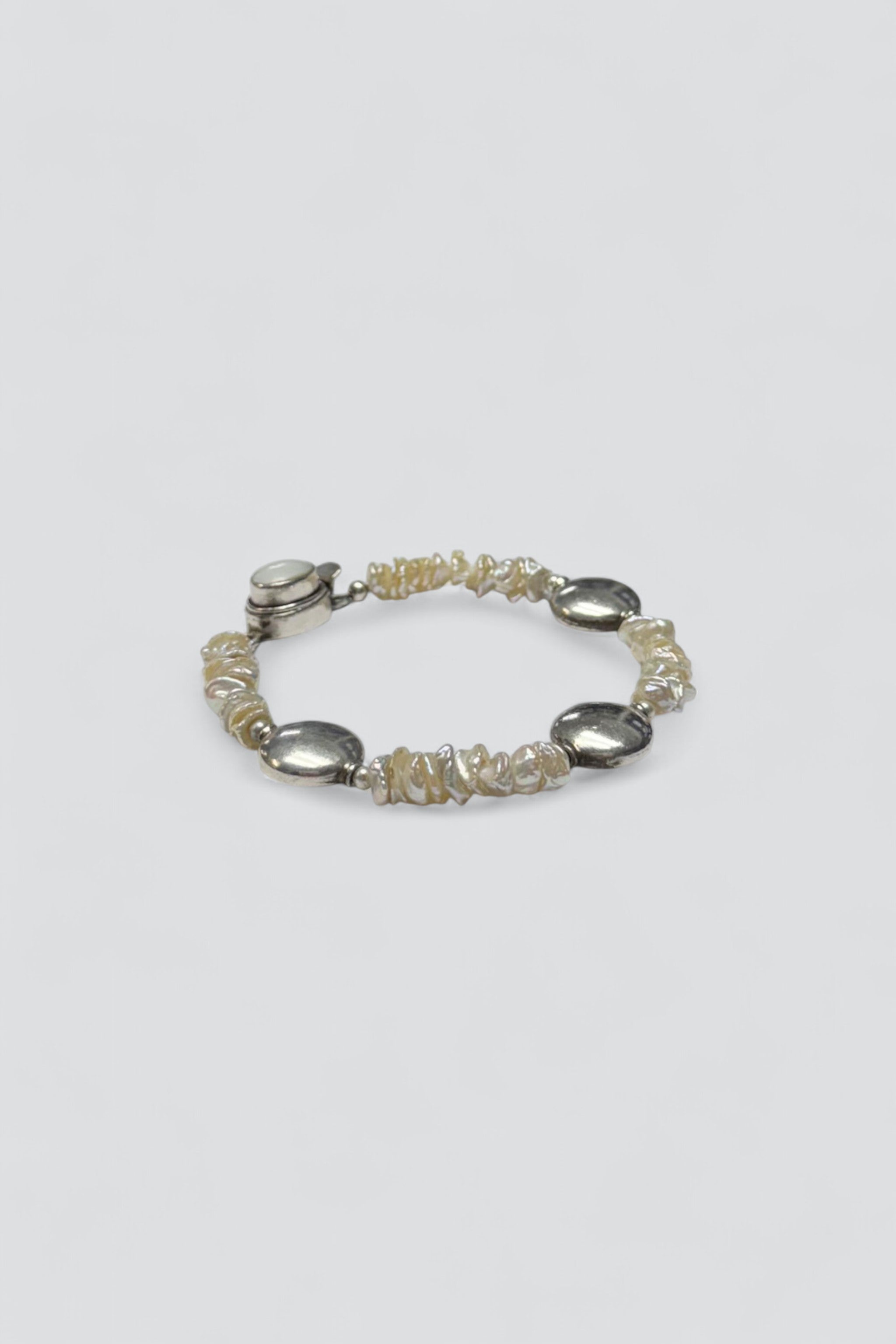 Sterling Silver Double Link Bracelet