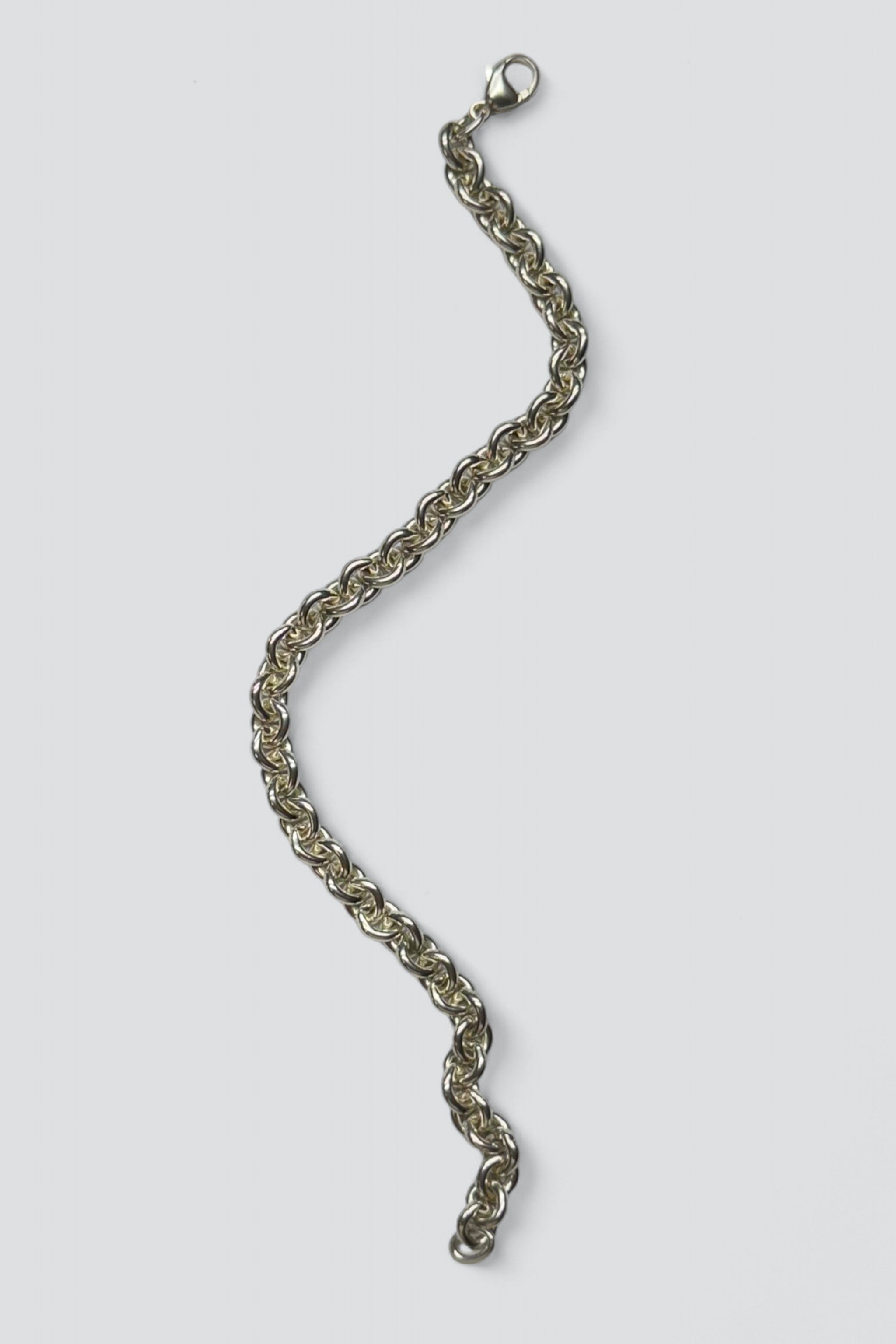 Sterling Silver Rolo Bracelet