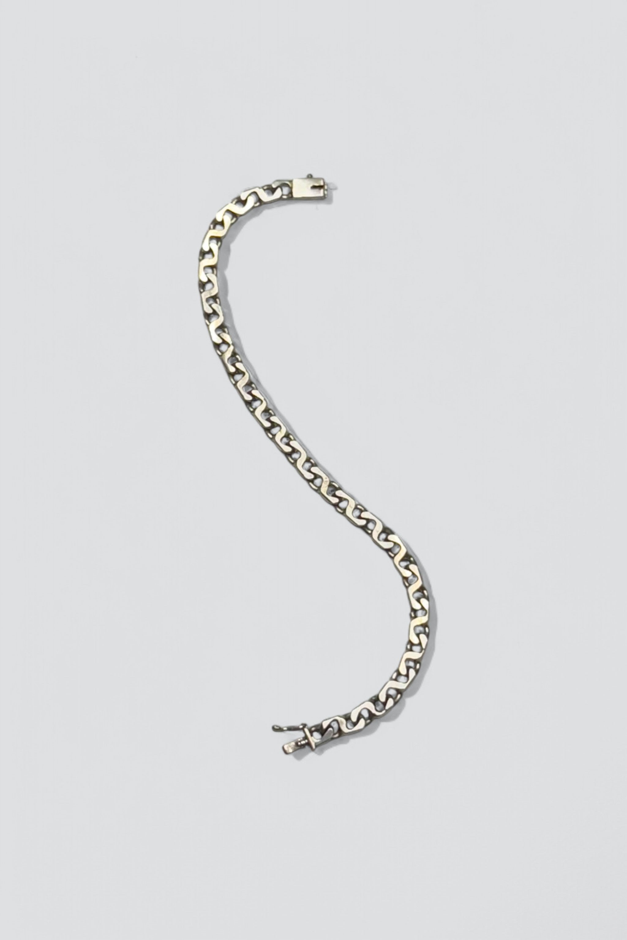 Sterling Silver S Mariner Bracelet