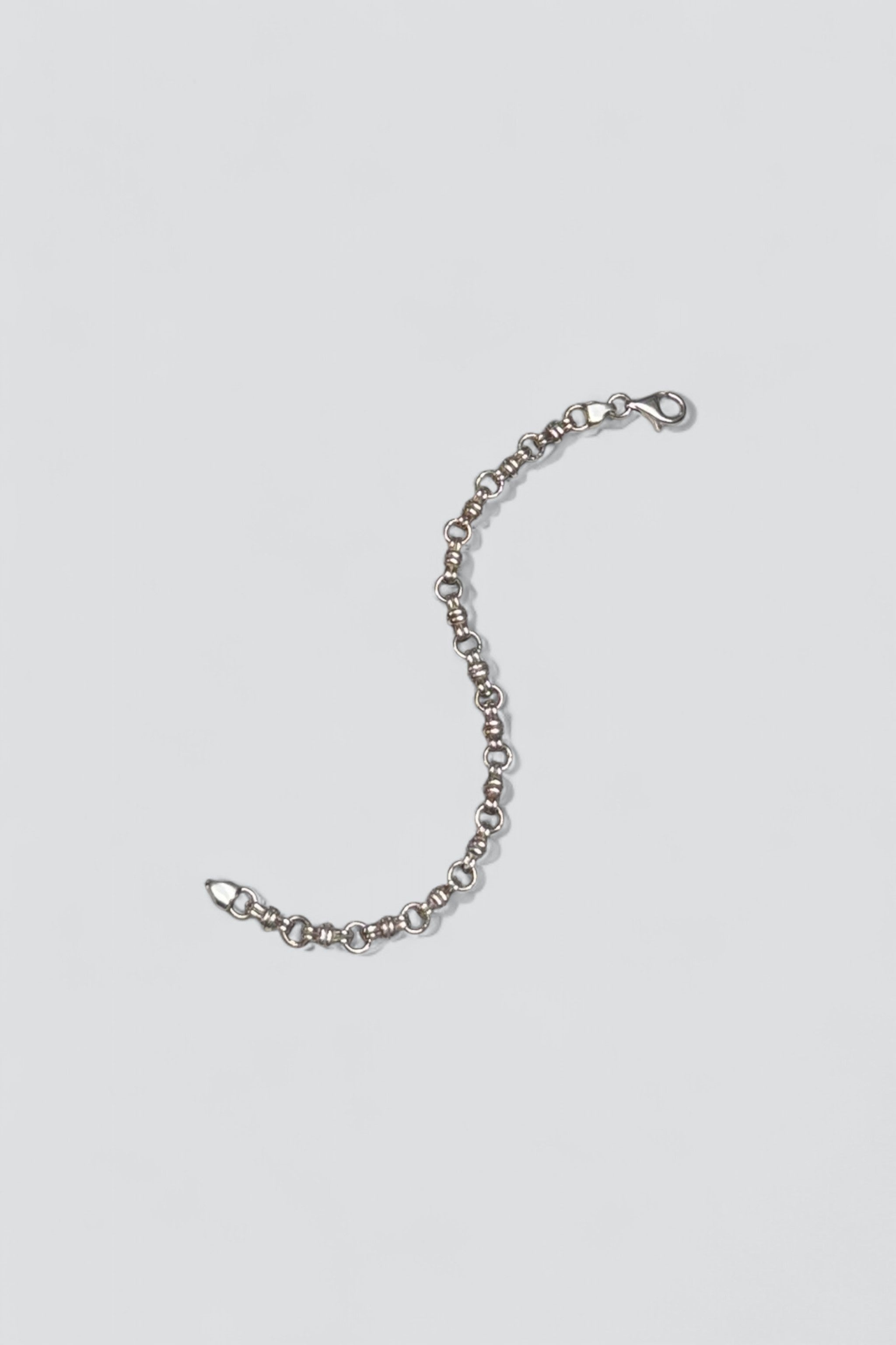 Sterling Silver Small Circle Link Bracelet