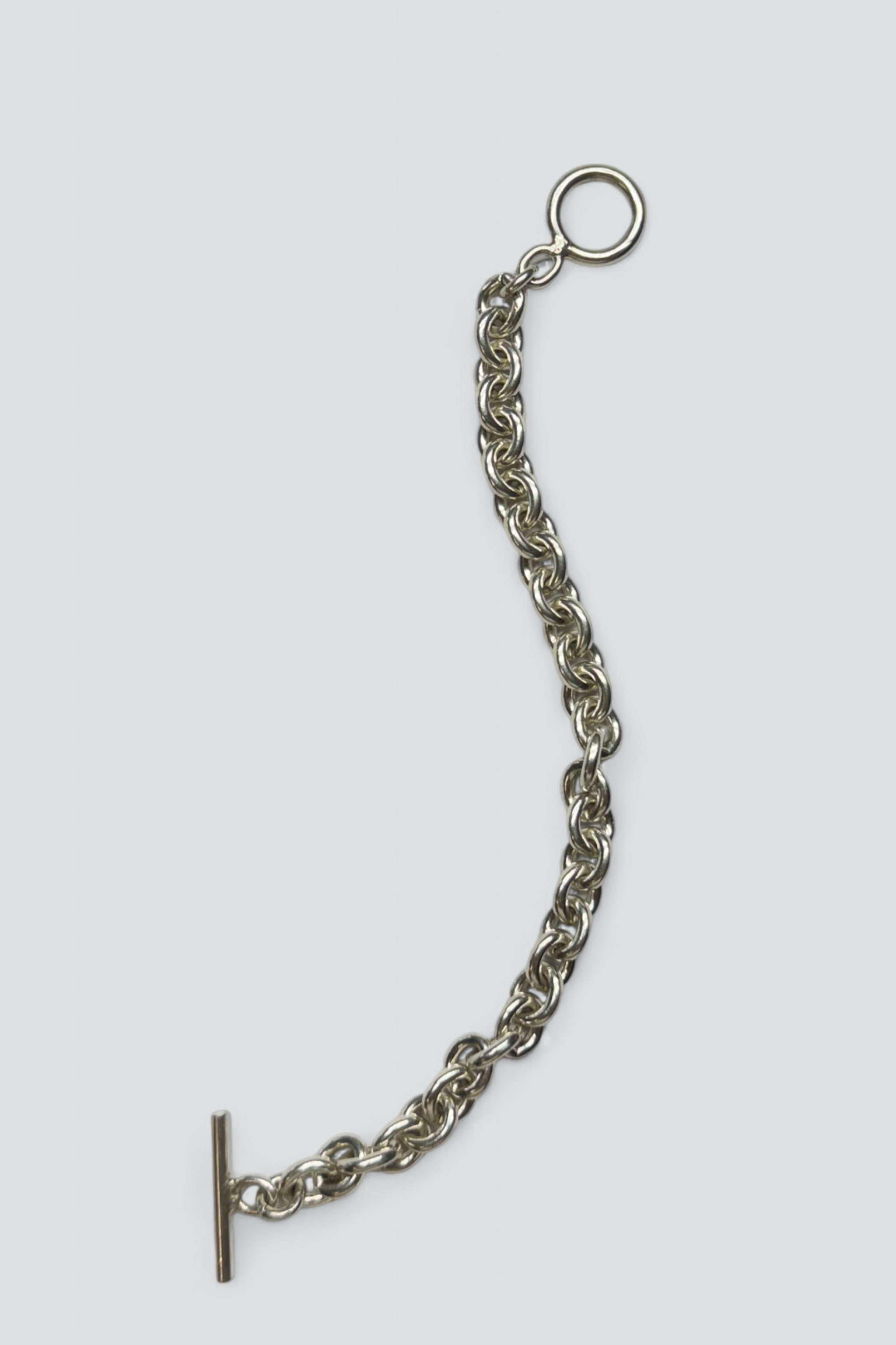 Sterling Silver Chunky Toggle Cable Chain