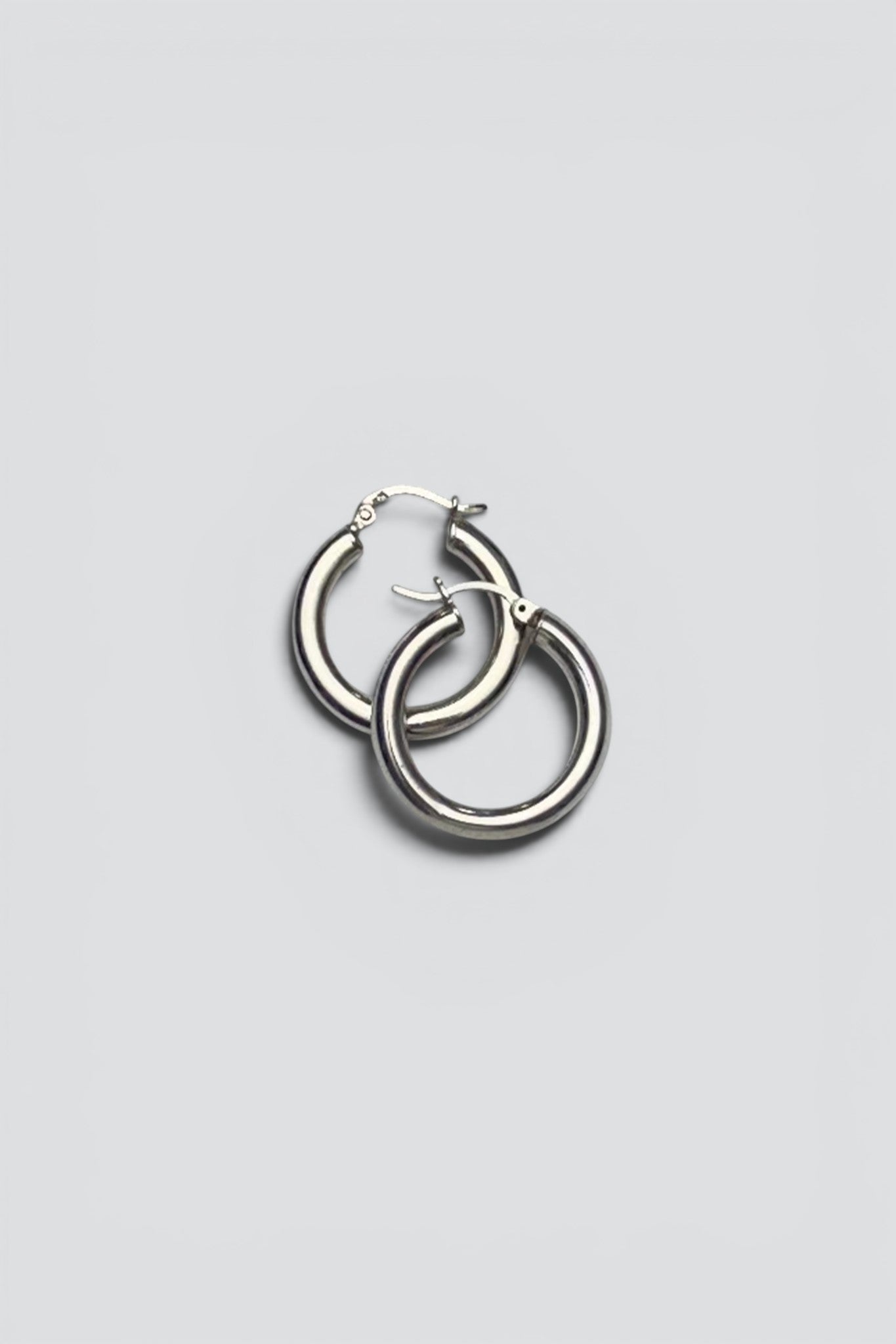 Sterling Silver Classic Hoop Earrings
