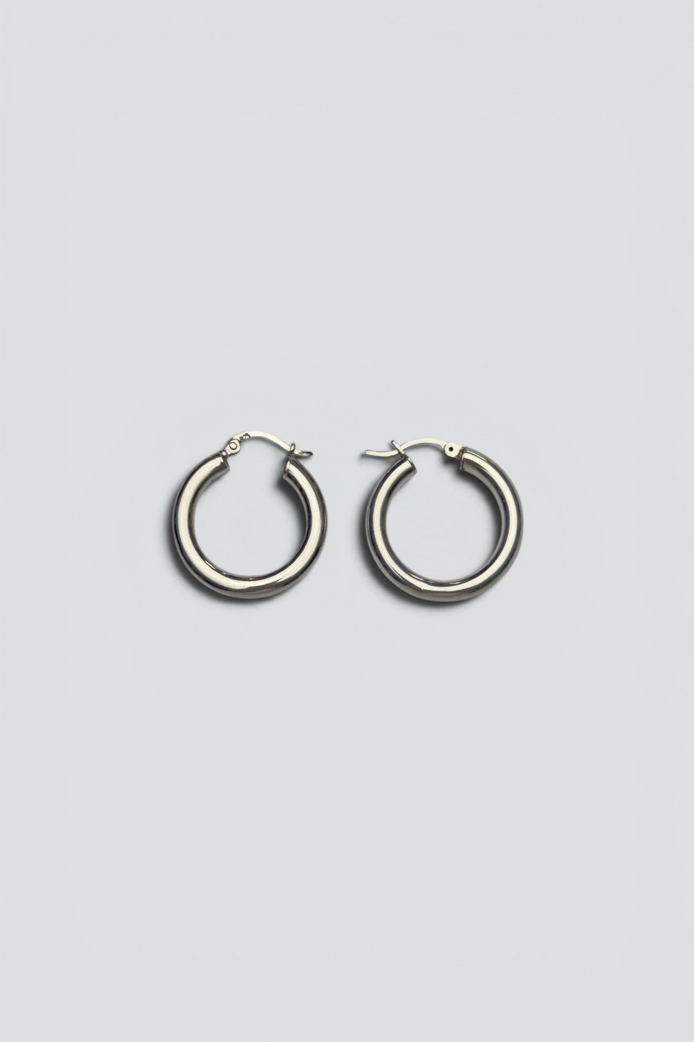 Sterling Silver Classic Hoop Earrings