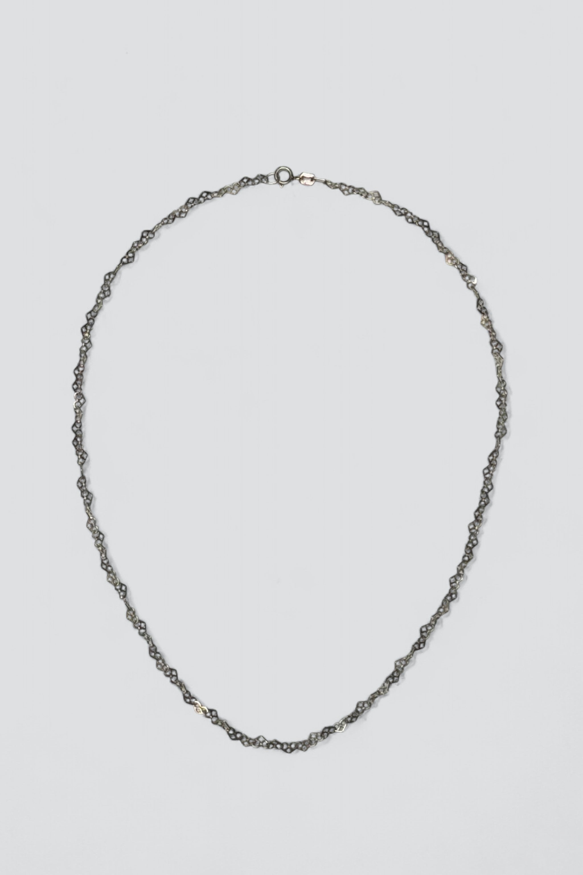Sterling Silver Heart Chain Necklace