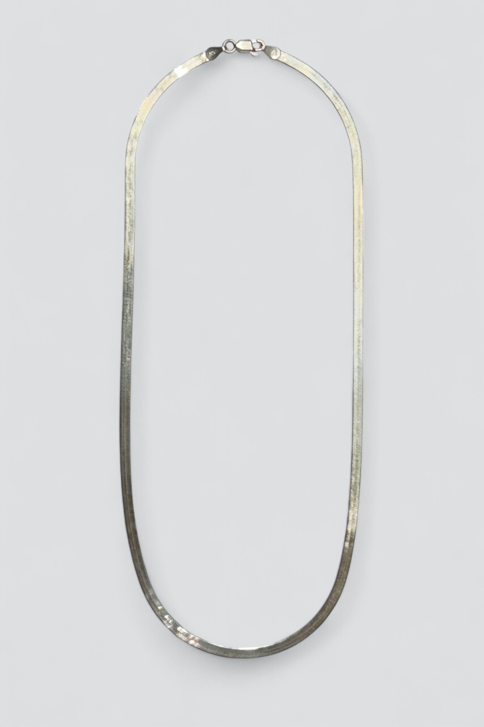 Vintage herringbone necklace on sale