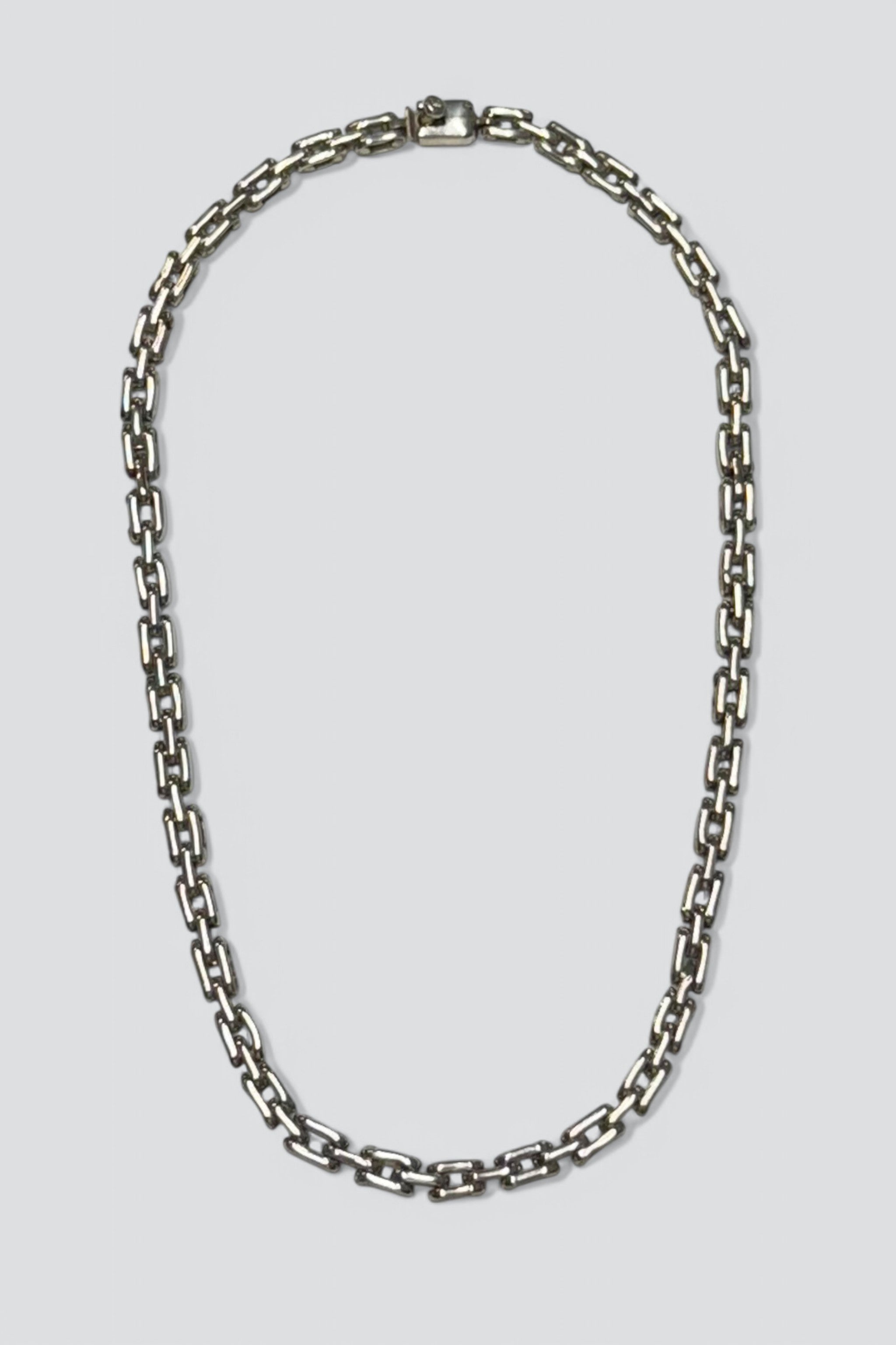 Sterling Silver Bike Chain Necklace