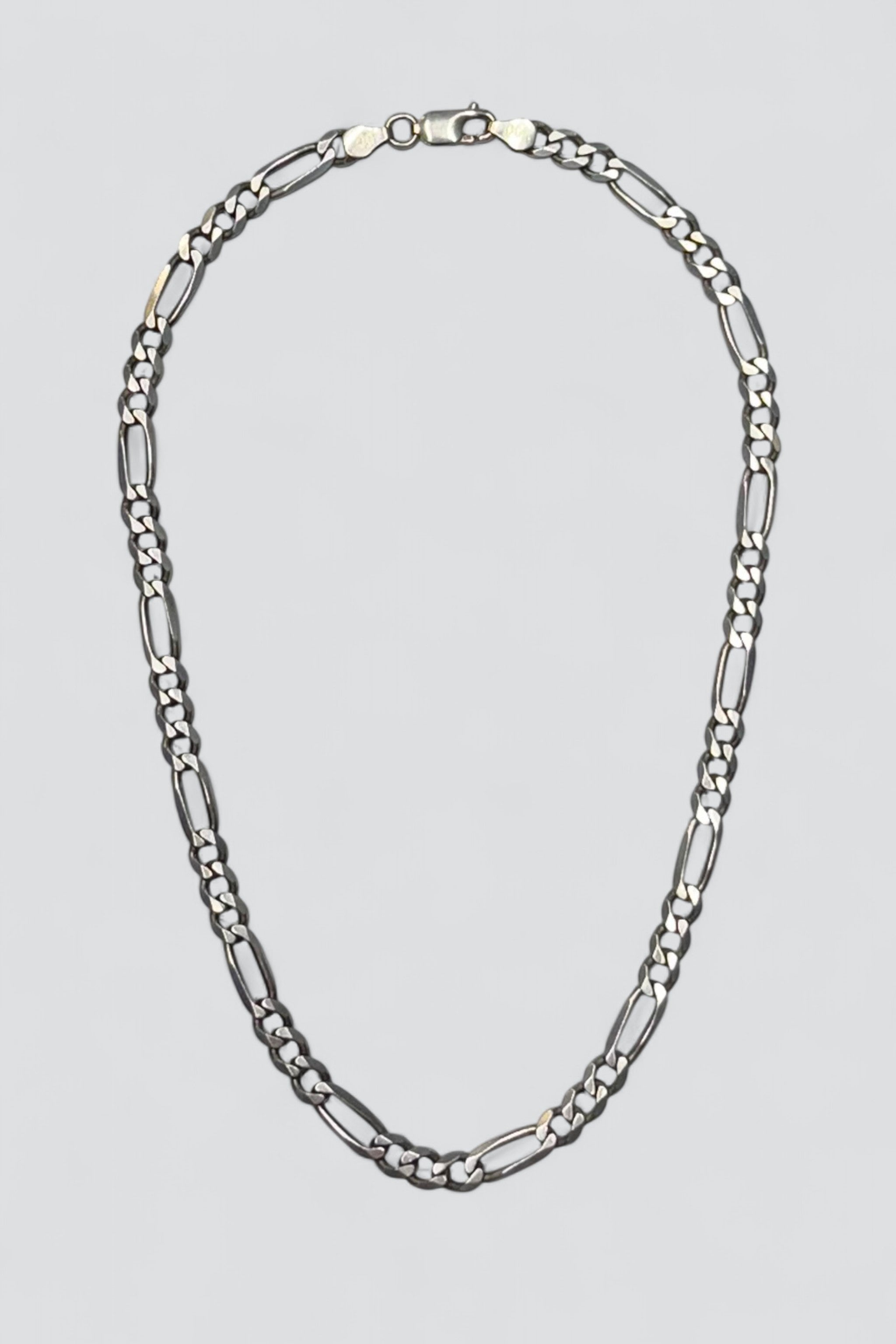 Sterling Silver Figaro Necklace