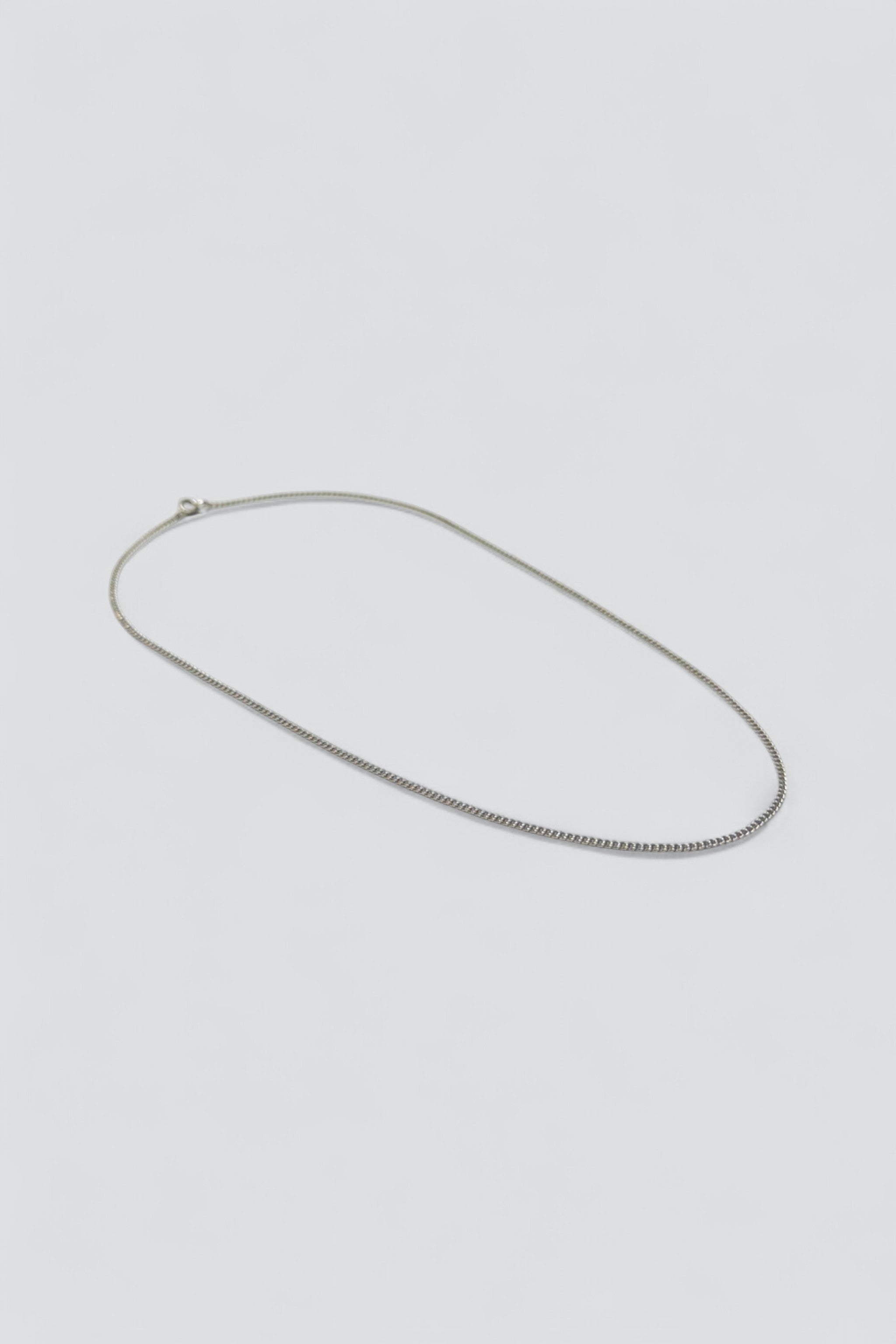 Sterling Silver Curb Chain Necklace