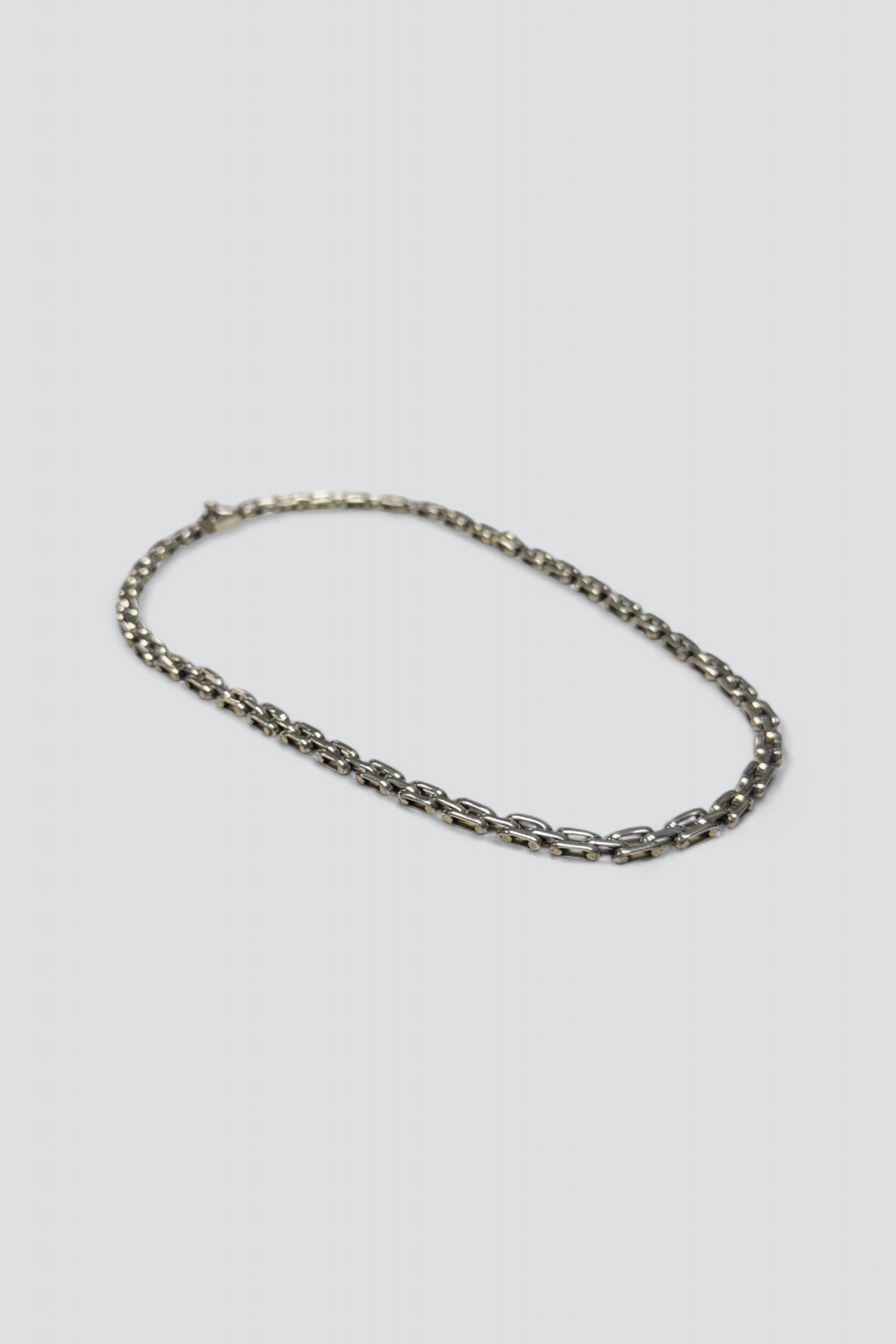 Sterling Silver Bike Chain Necklace