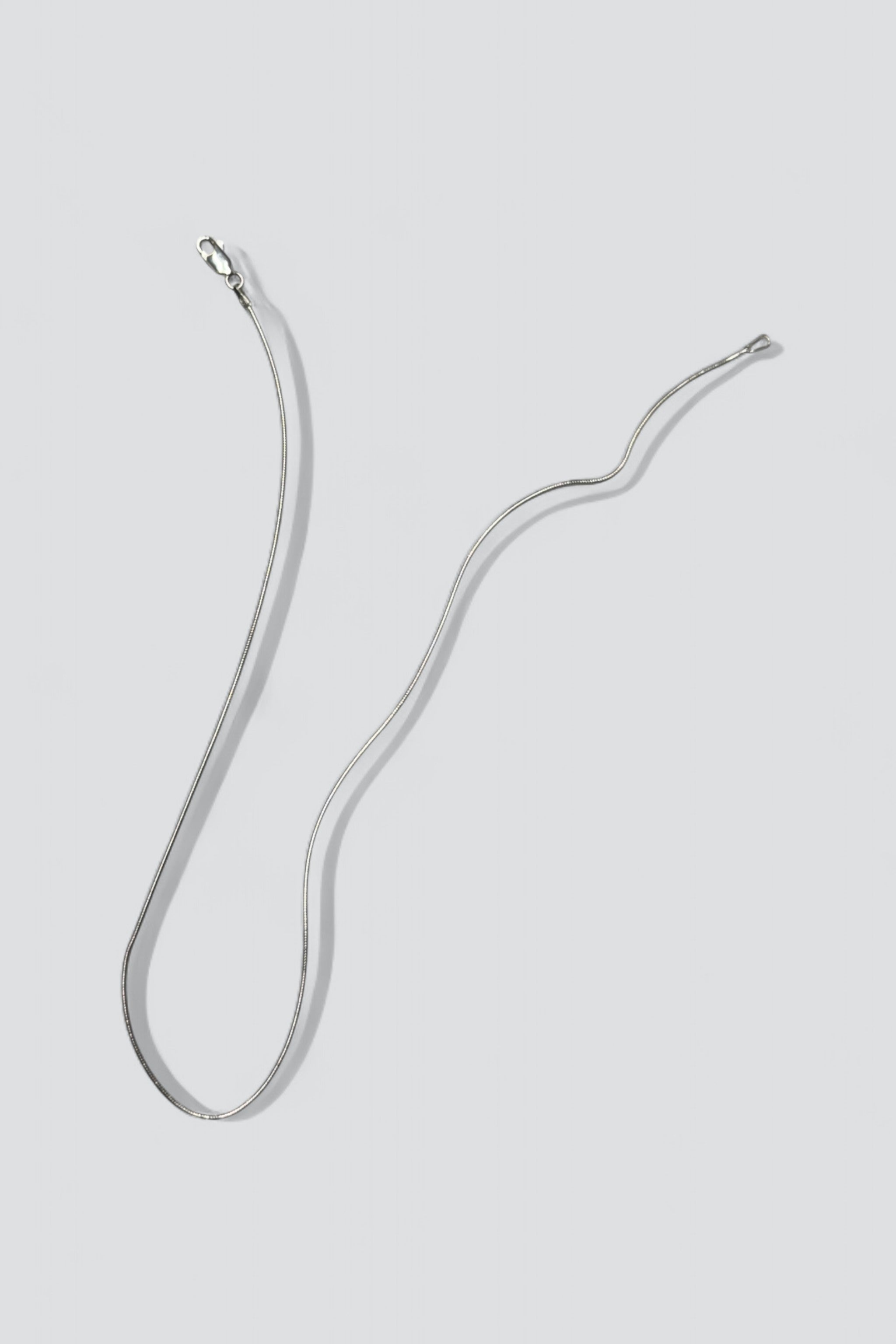 Sterling Silver Snake Chain Necklace