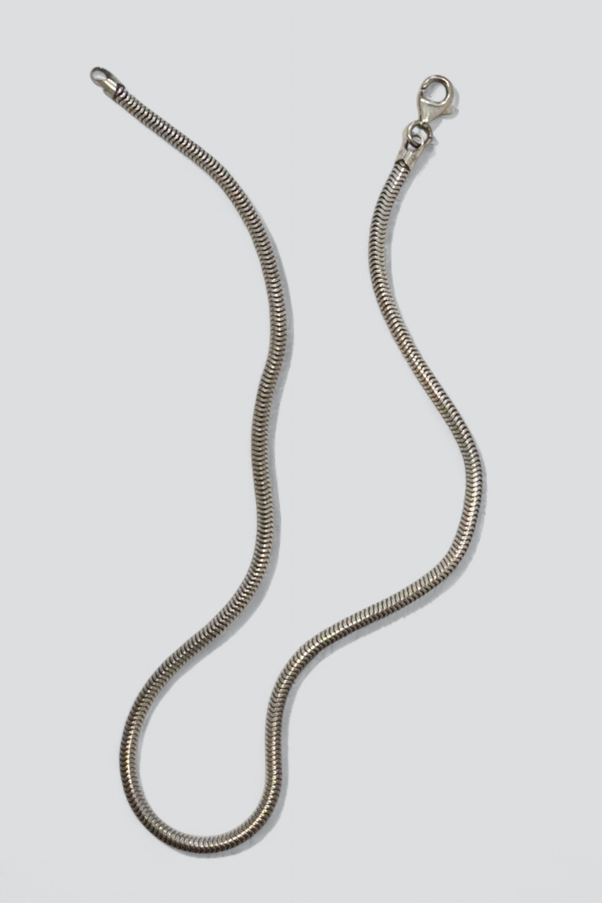 Sterling Silver Snake Chain Necklace