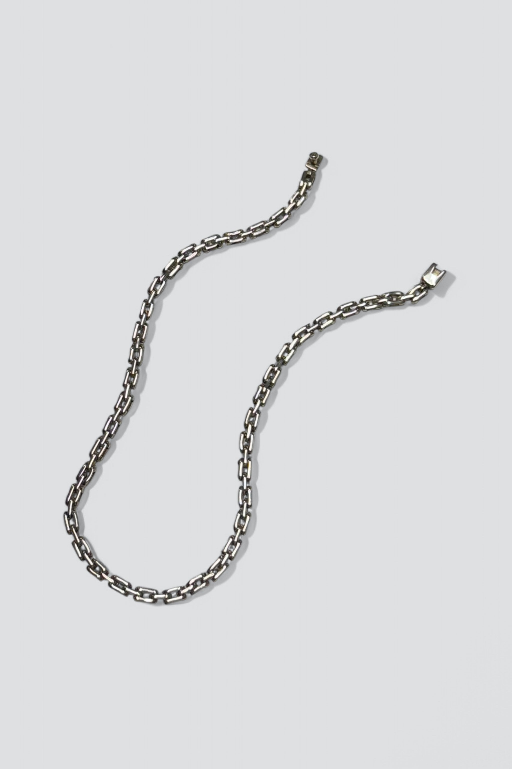 Sterling Silver Bike Chain Necklace