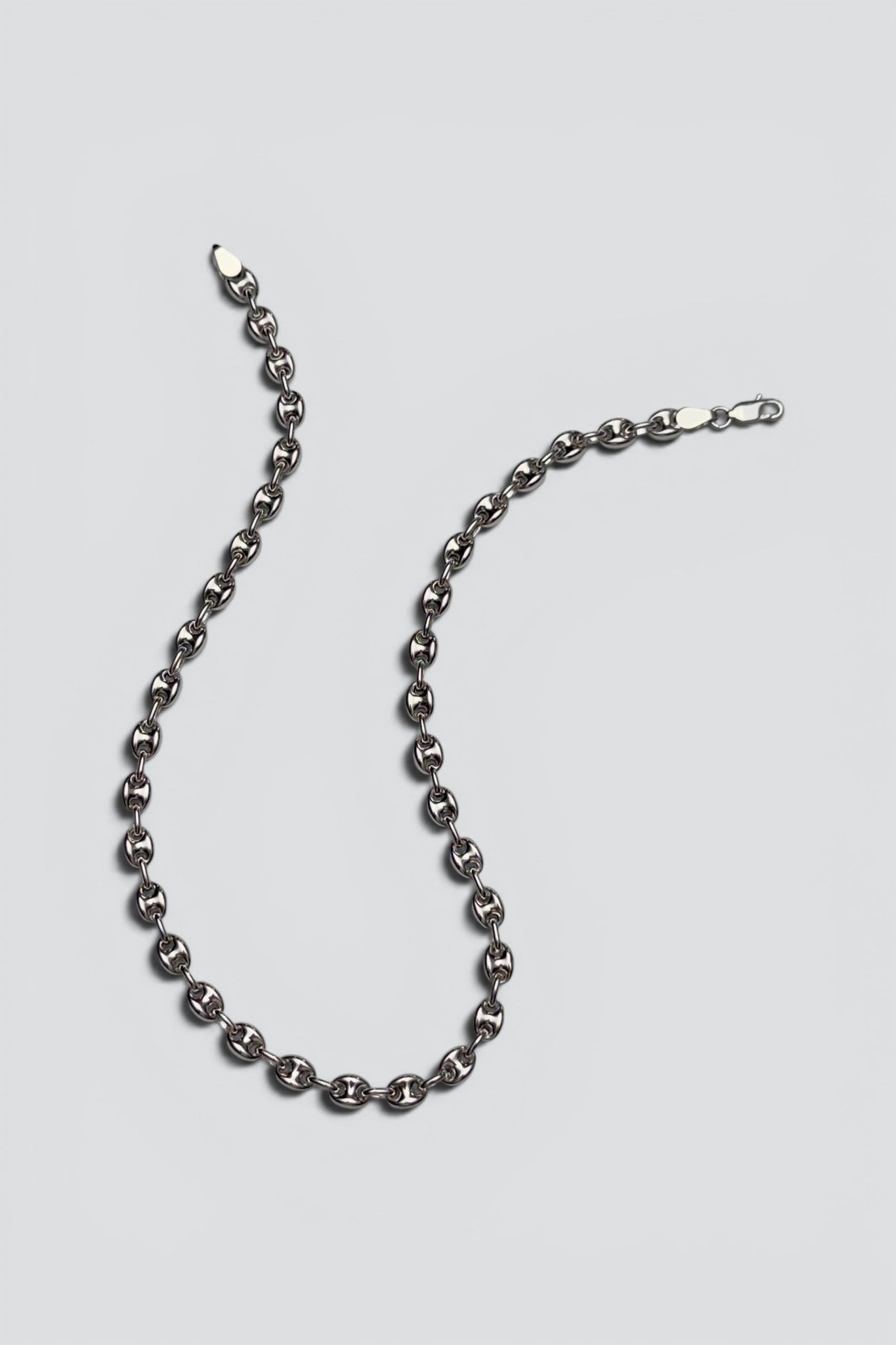 Sterling Silver Mariner Link Necklace