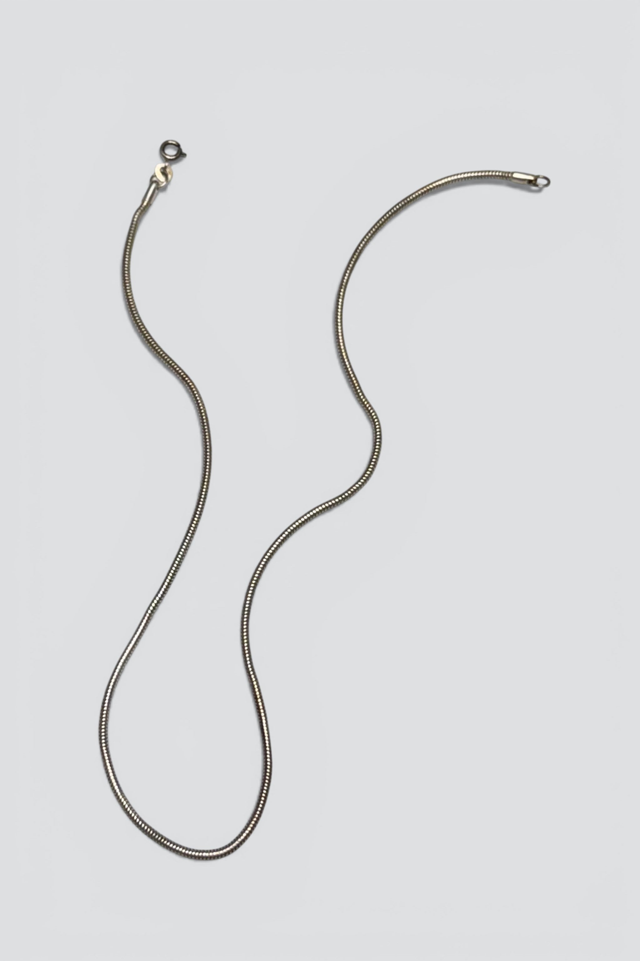 Sterling Silver Snake Chain Necklace