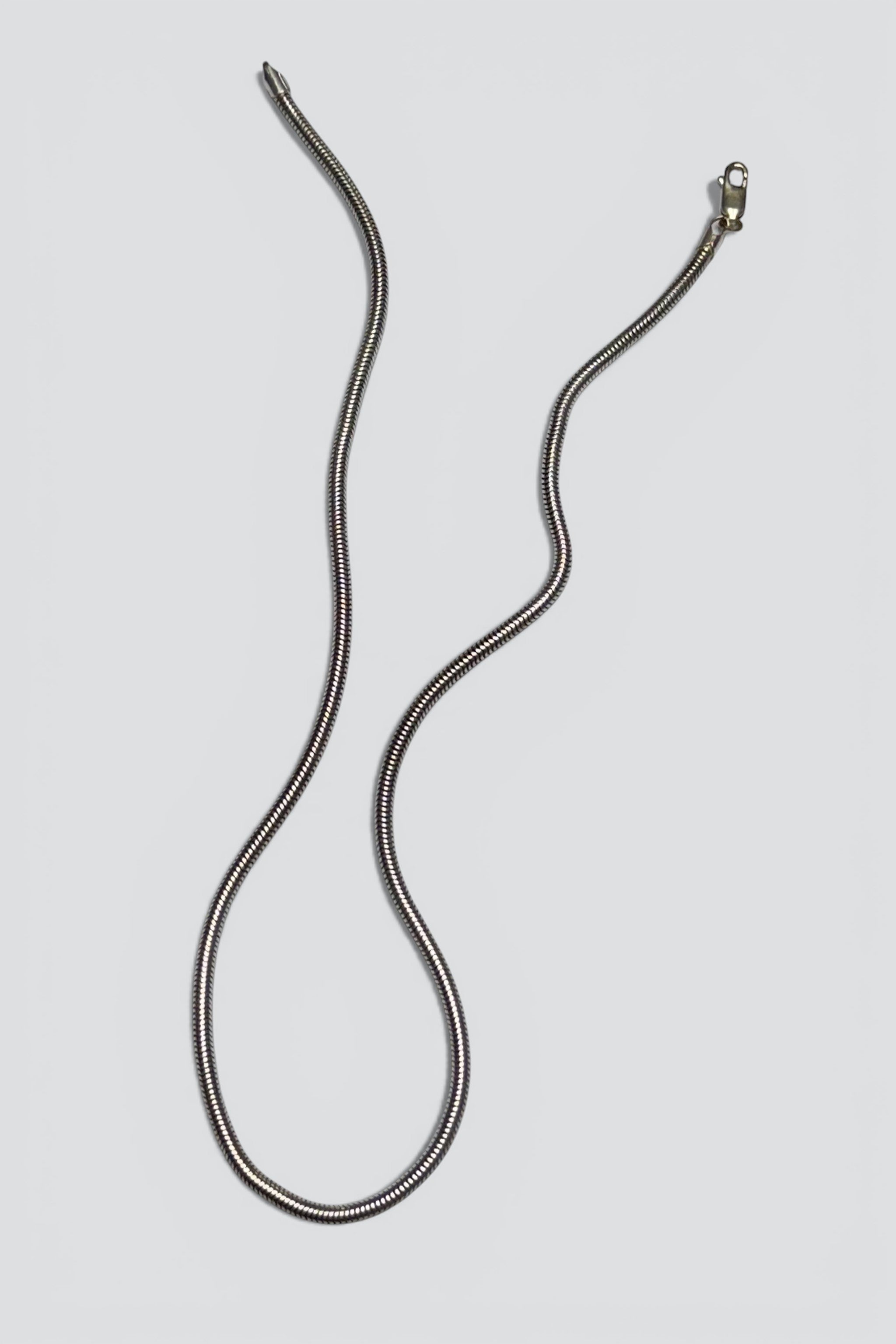 Sterling Silver Snake Chain Necklace