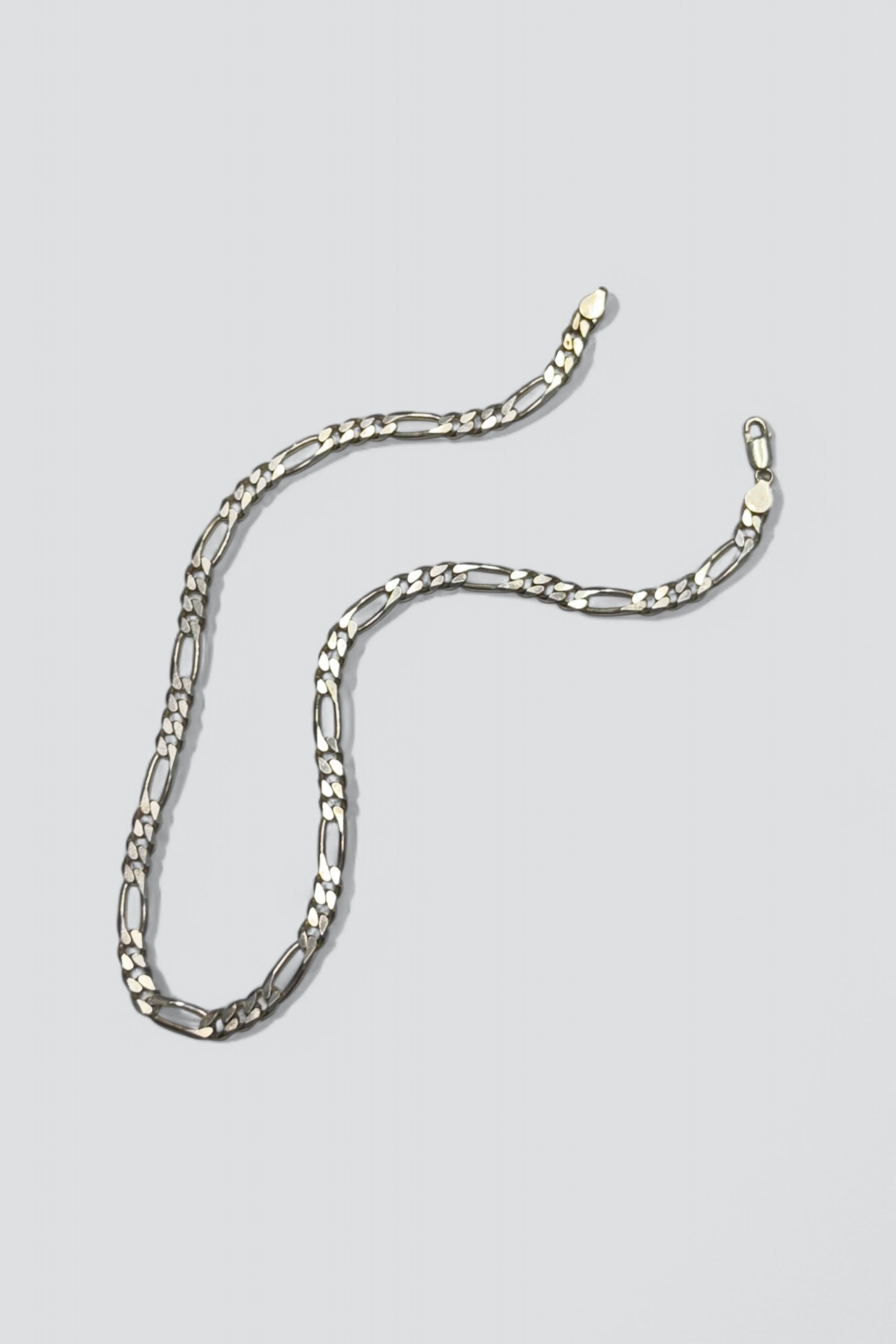 Sterling Silver Figaro Necklace