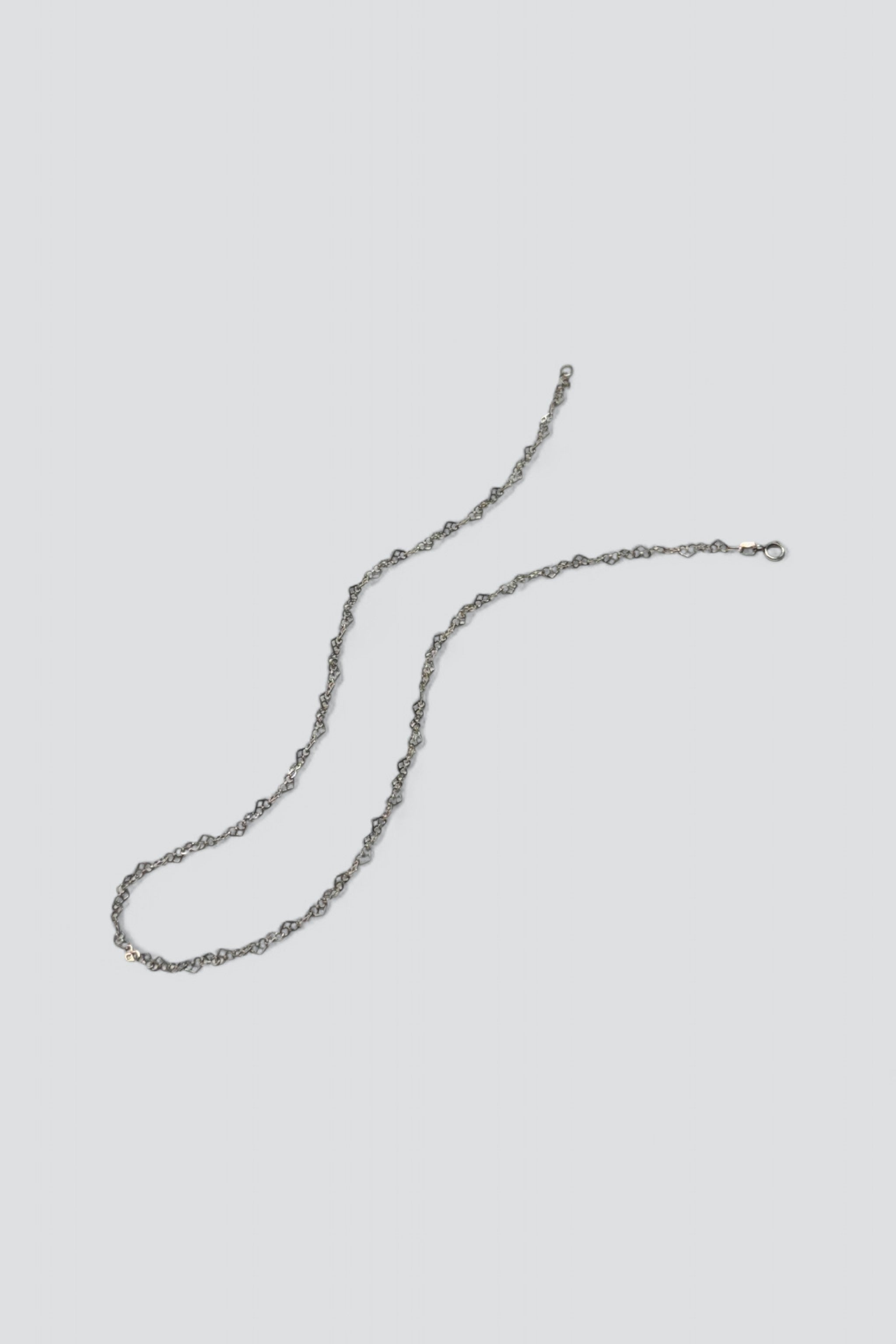 Sterling Silver Heart Chain Necklace