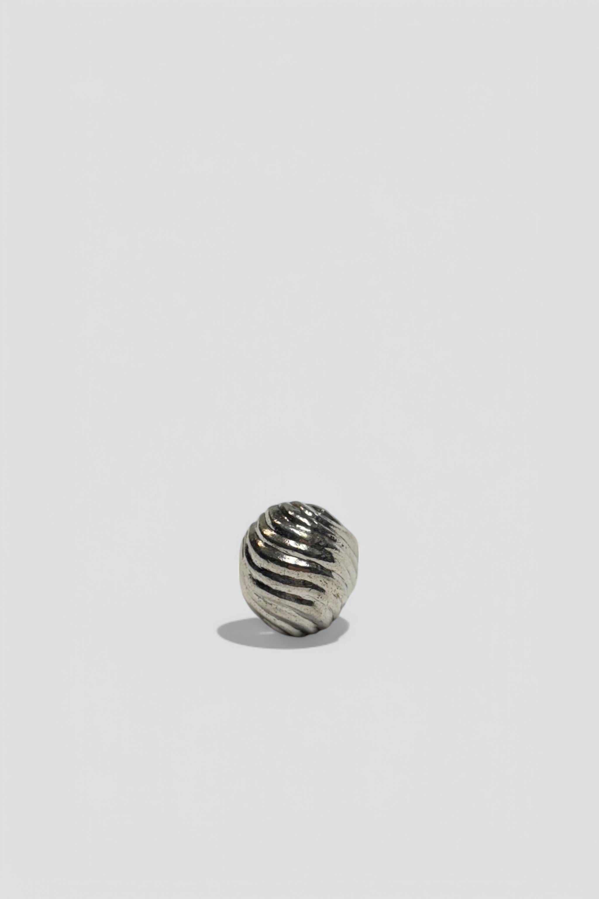 Sterling Silver Wave Dome Ring