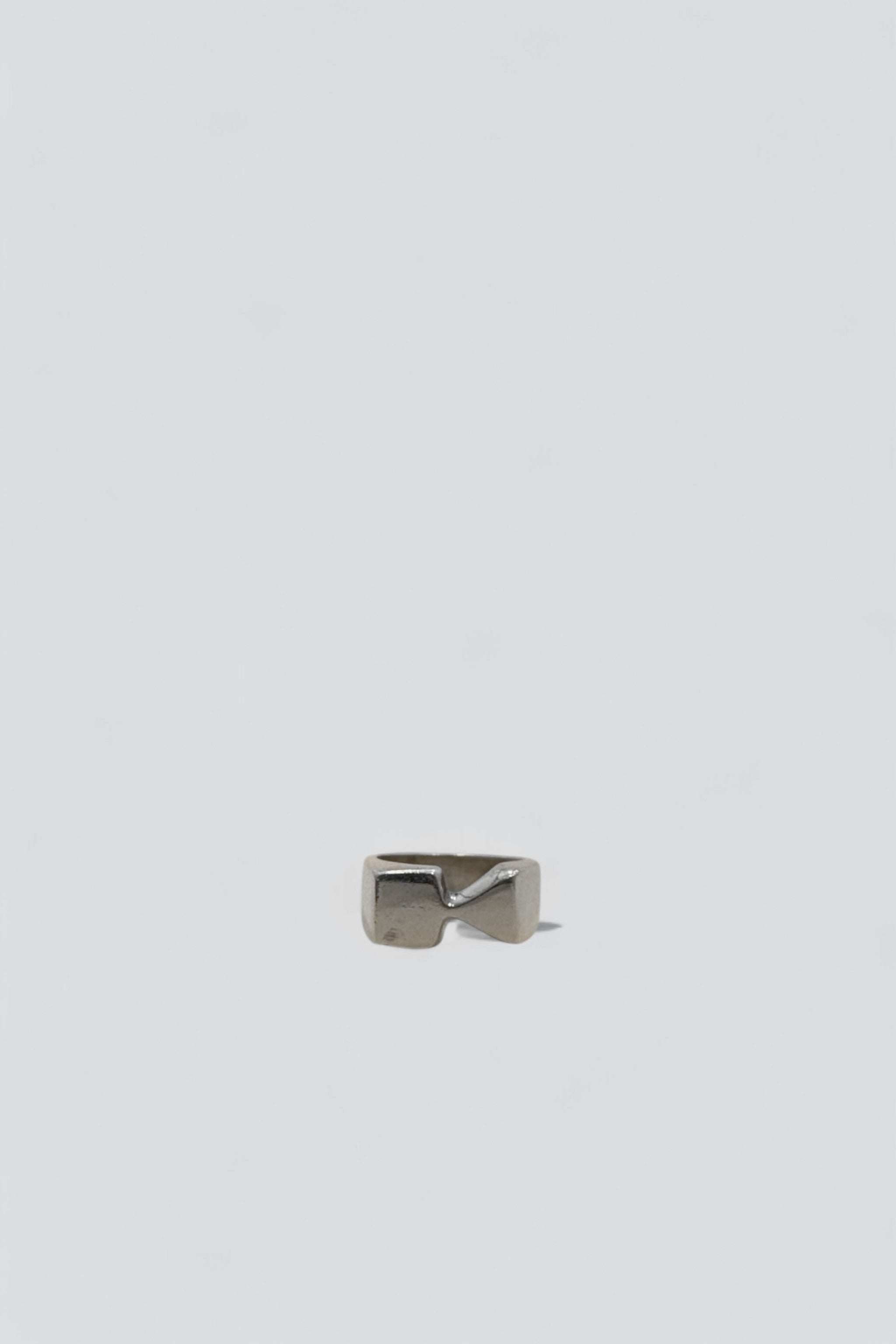 Sterling Silver Square Triangle Ring