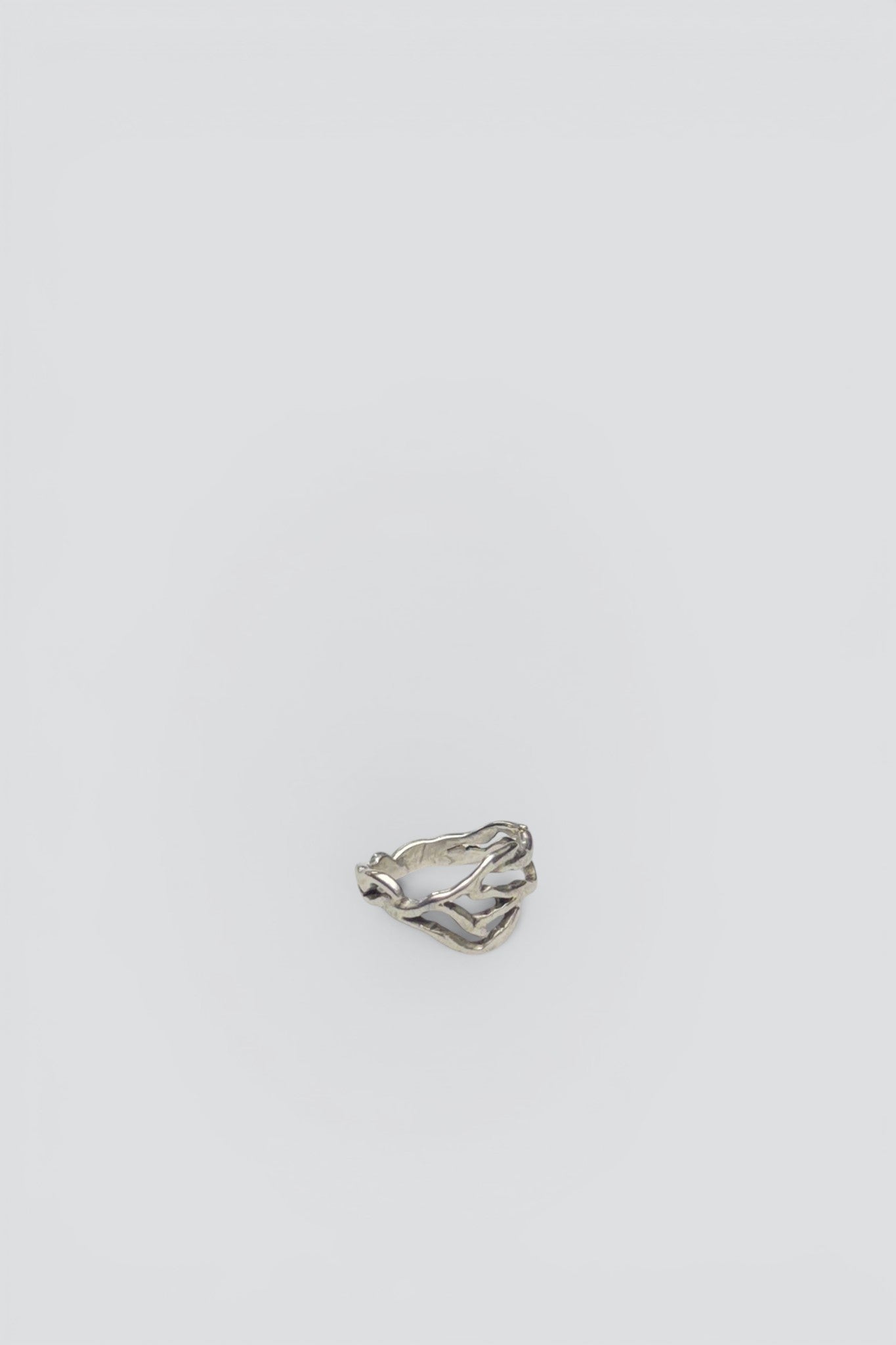 Sterling Silver Branched Ring