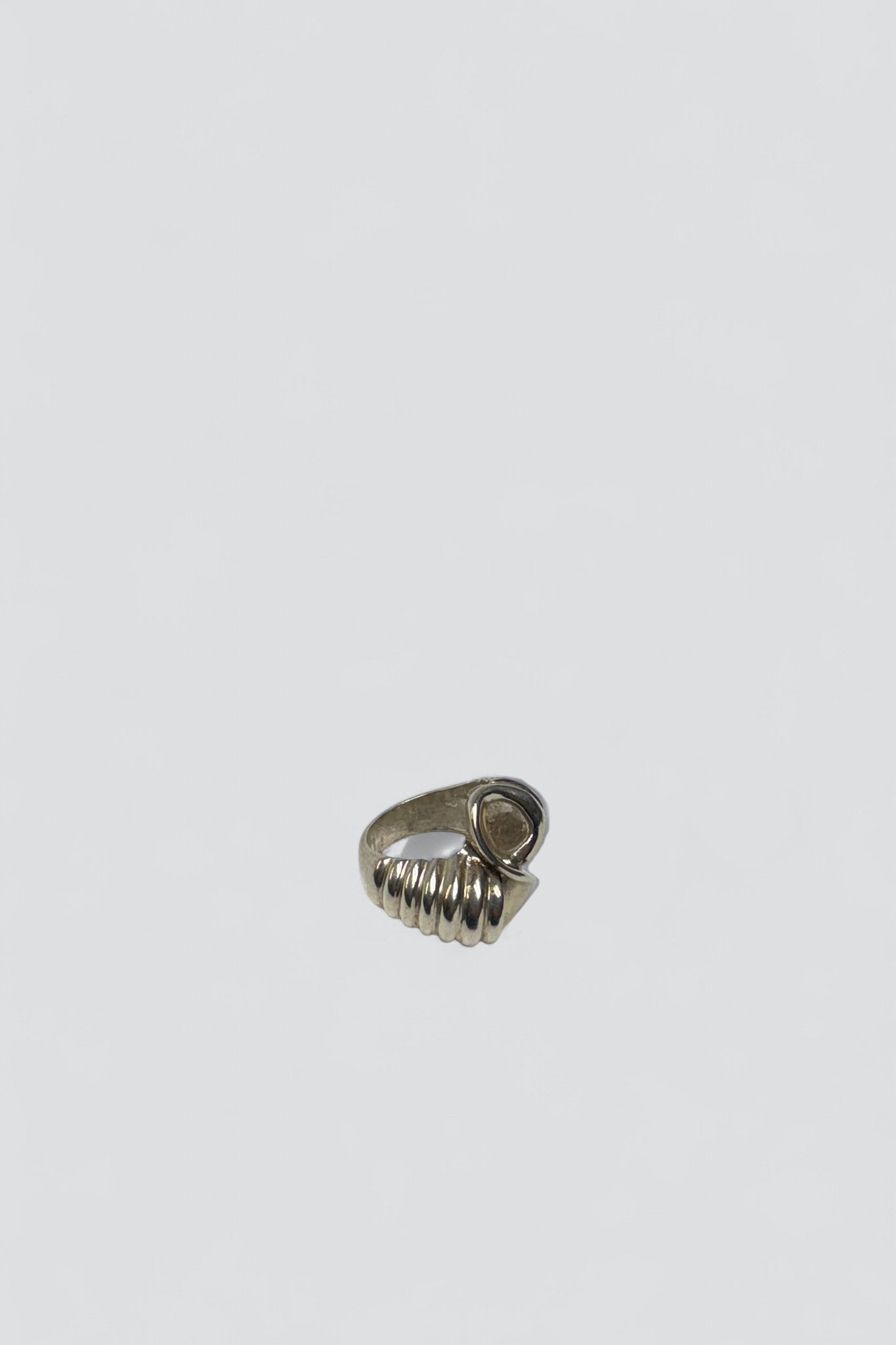 Sterling Silver Heavy Coil Ring