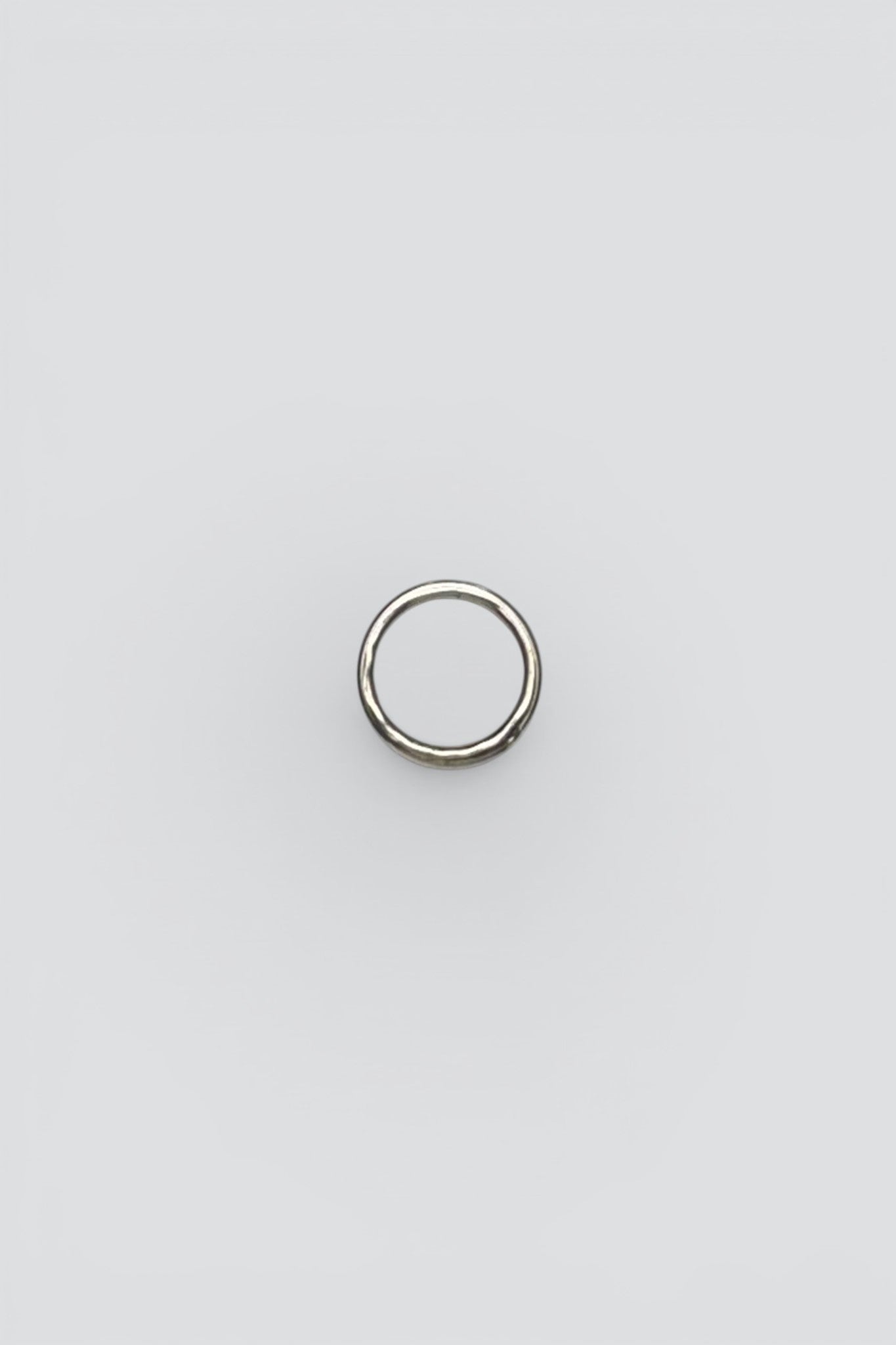 Sterling Silver Hammered Kinetic Ring