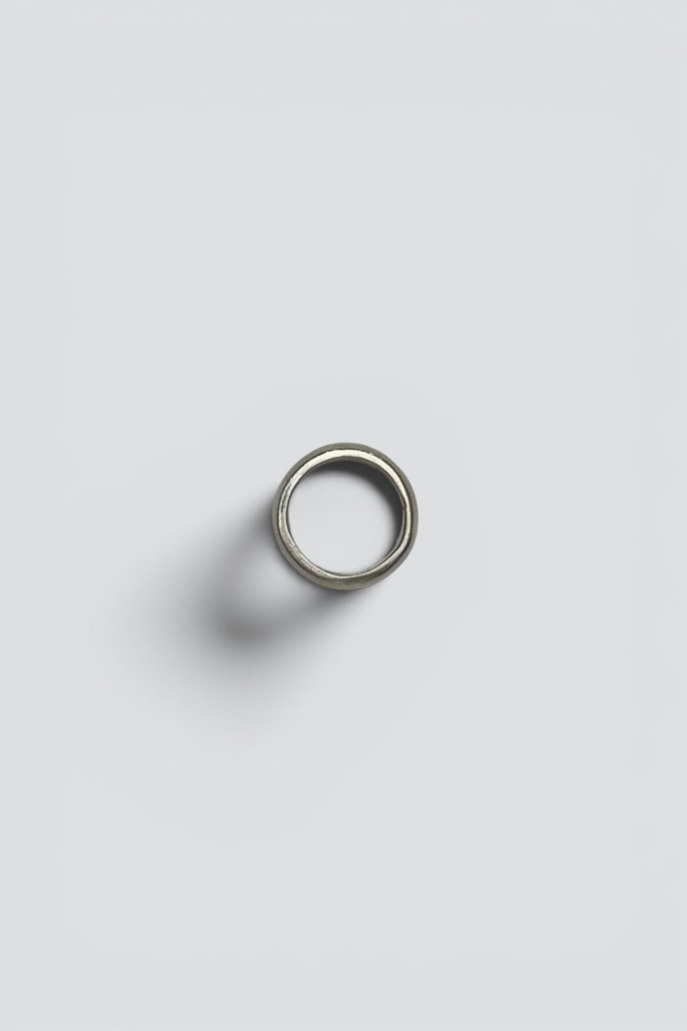 Sterling Silver Holes Ring