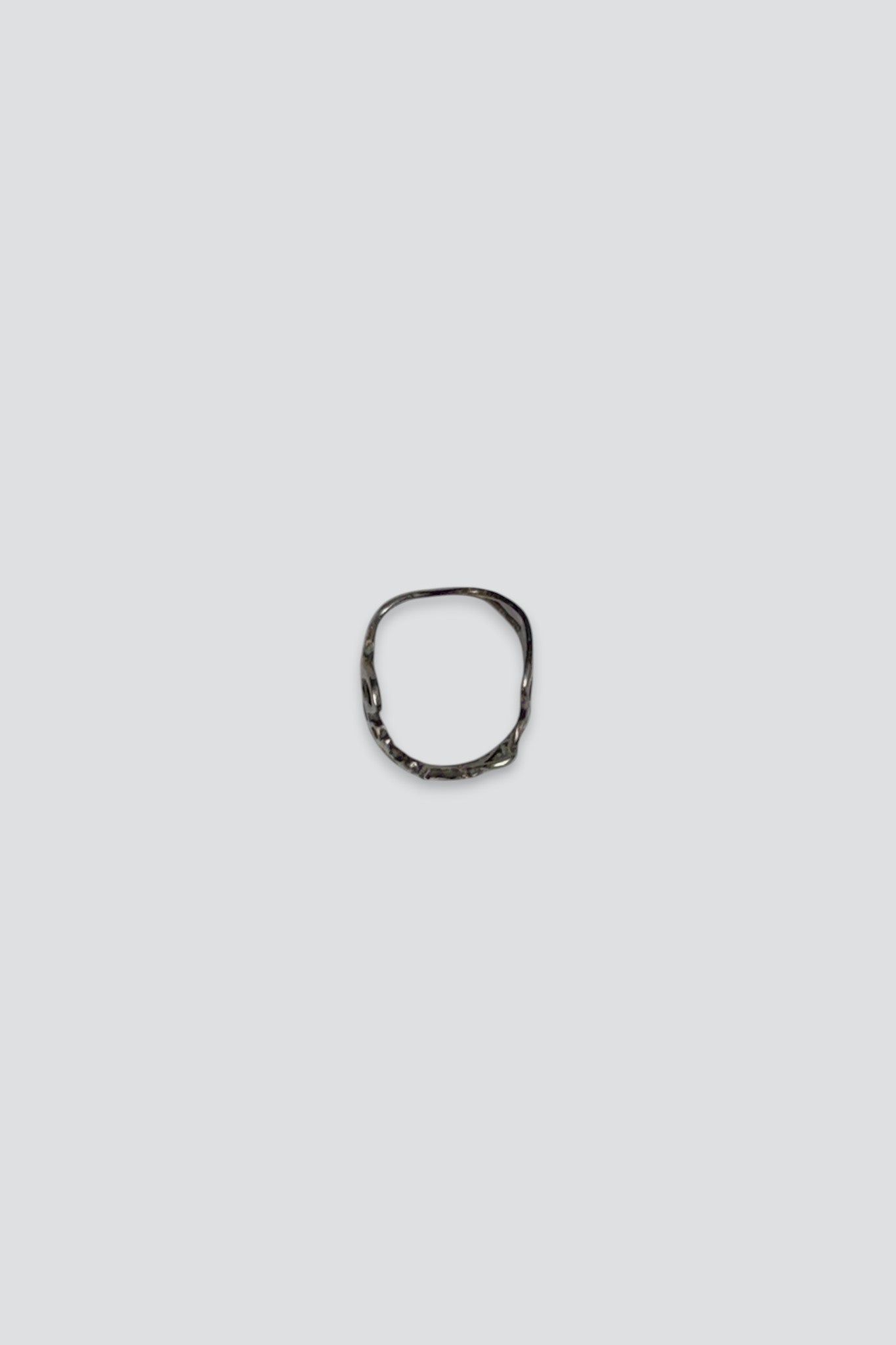Sterling Silver Hole Cluster Ring