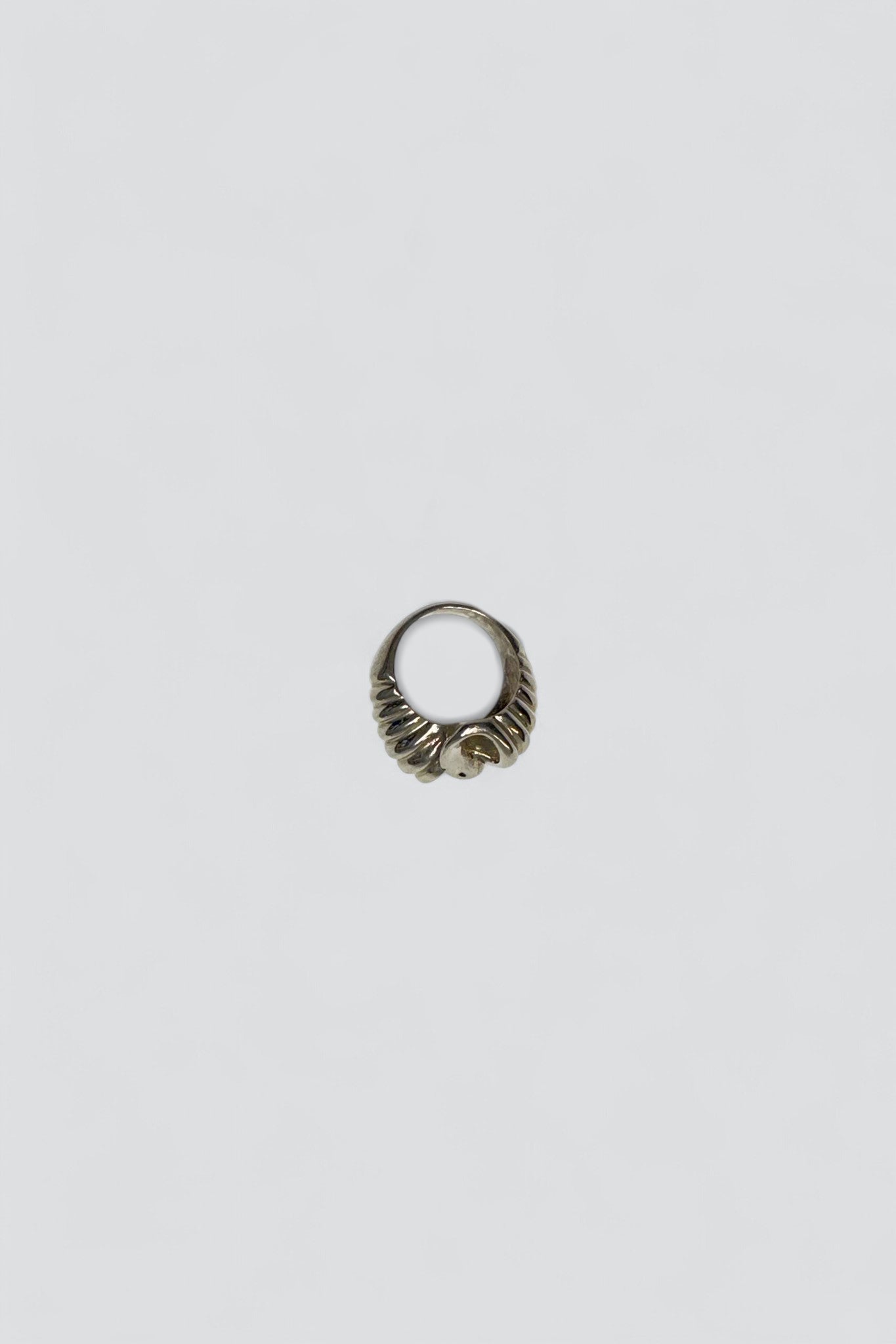 Sterling Silver Heavy Coil Ring