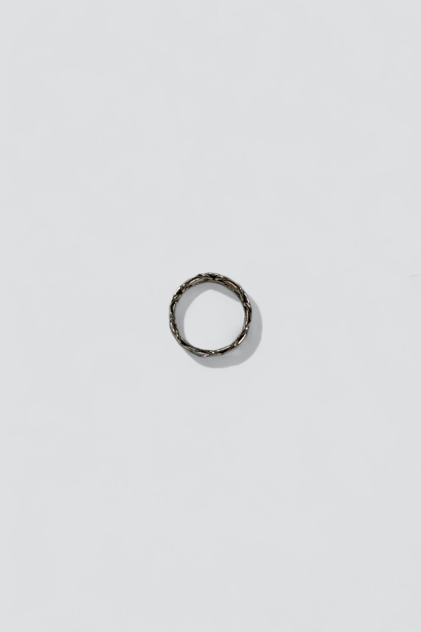 Sterling Silver Woven Ring