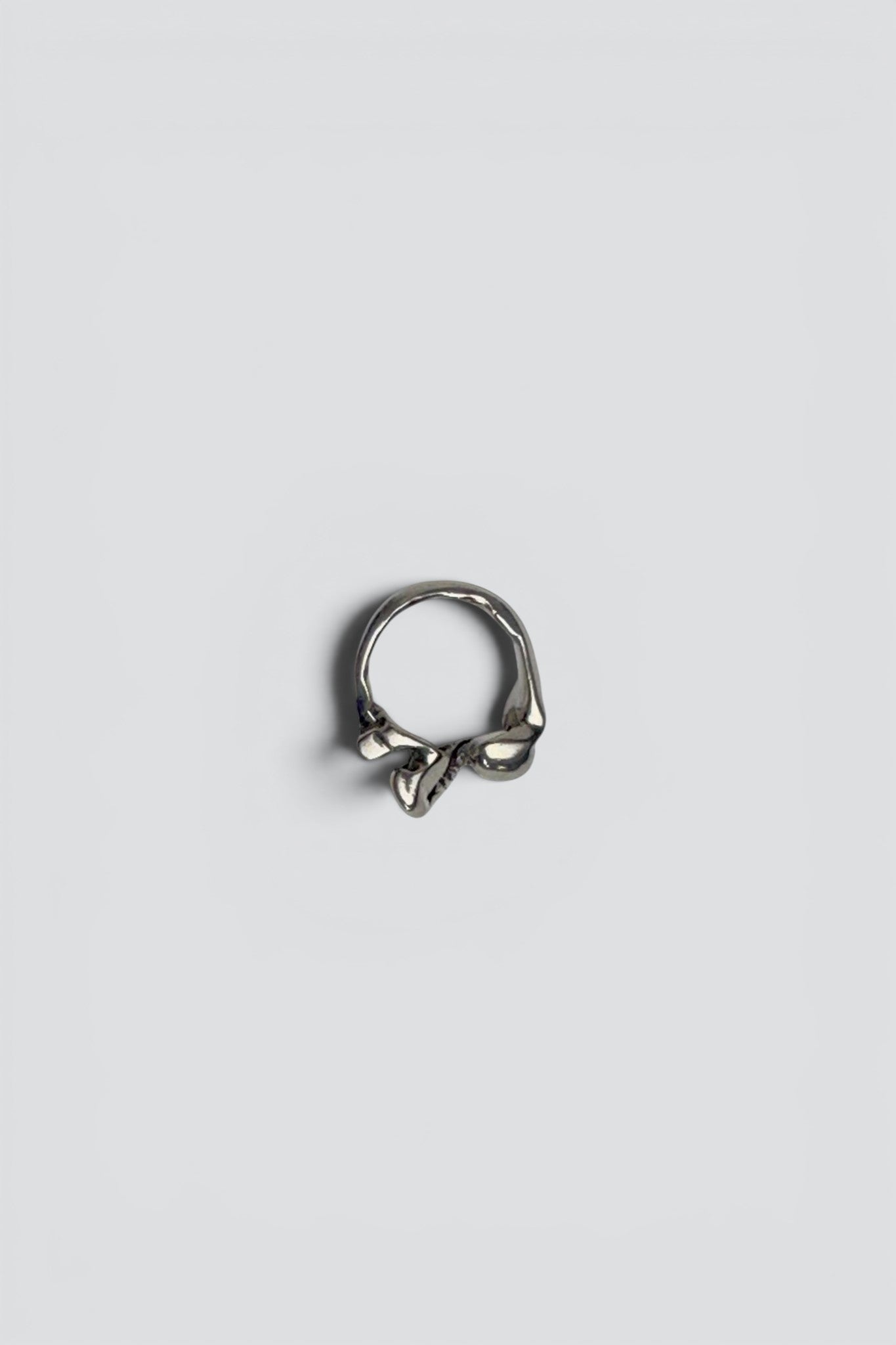Sterling Silver Brutal Bent Ring